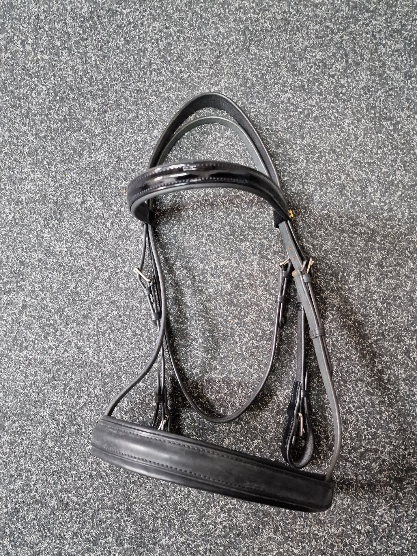 Cob black english leather Bridle A80
