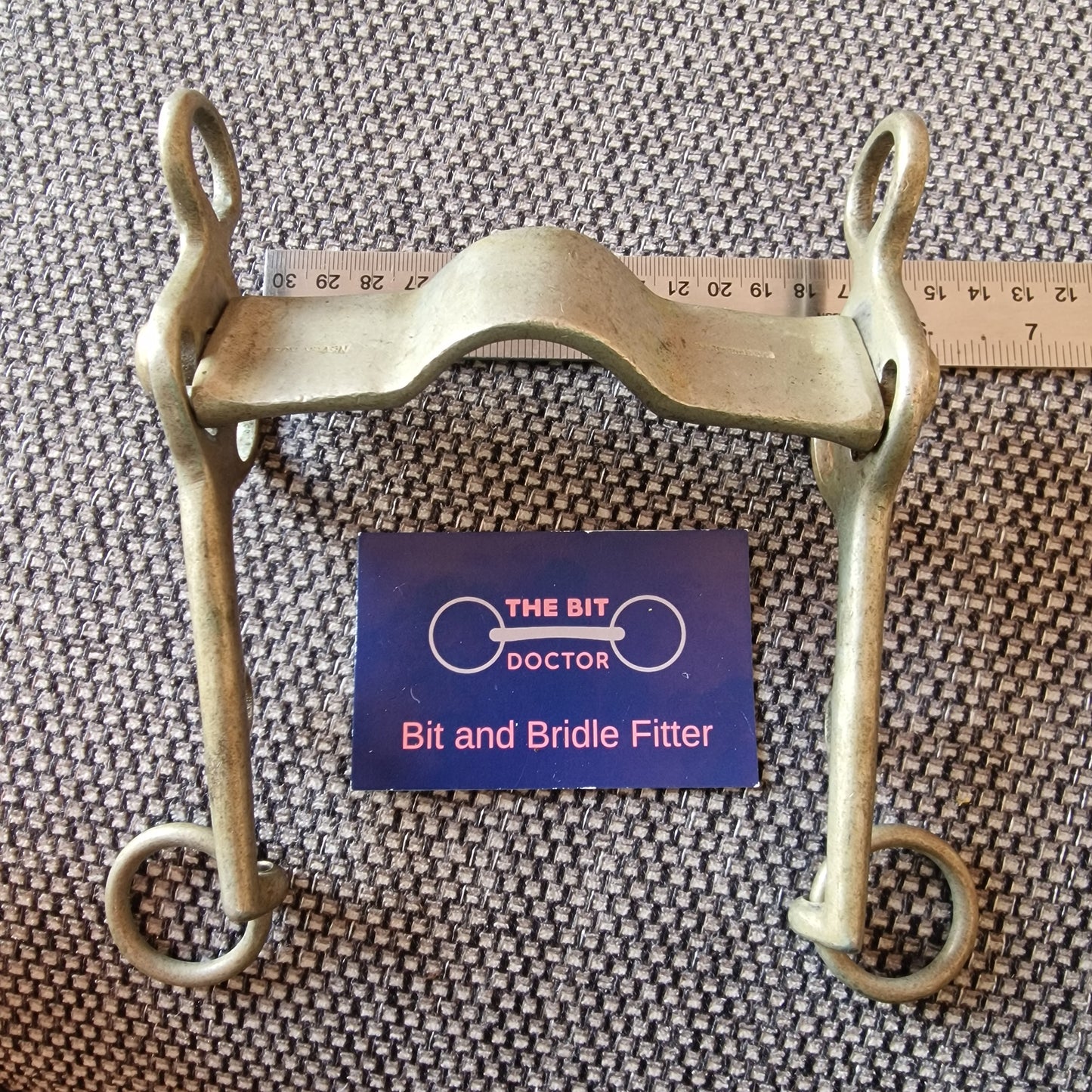5" nickel vintage sam marsh pelham Bit B1490