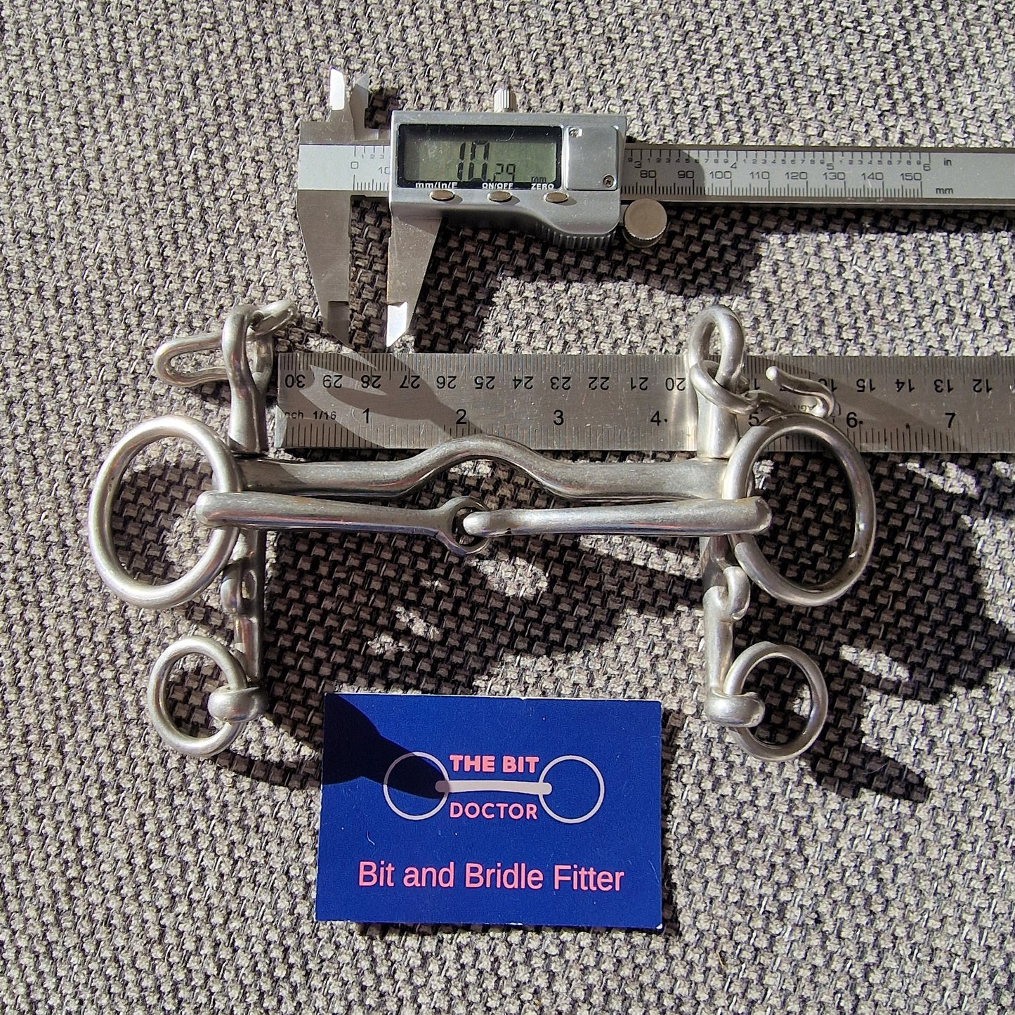 4.25" fylde neat double weymouth set Bit B1462
