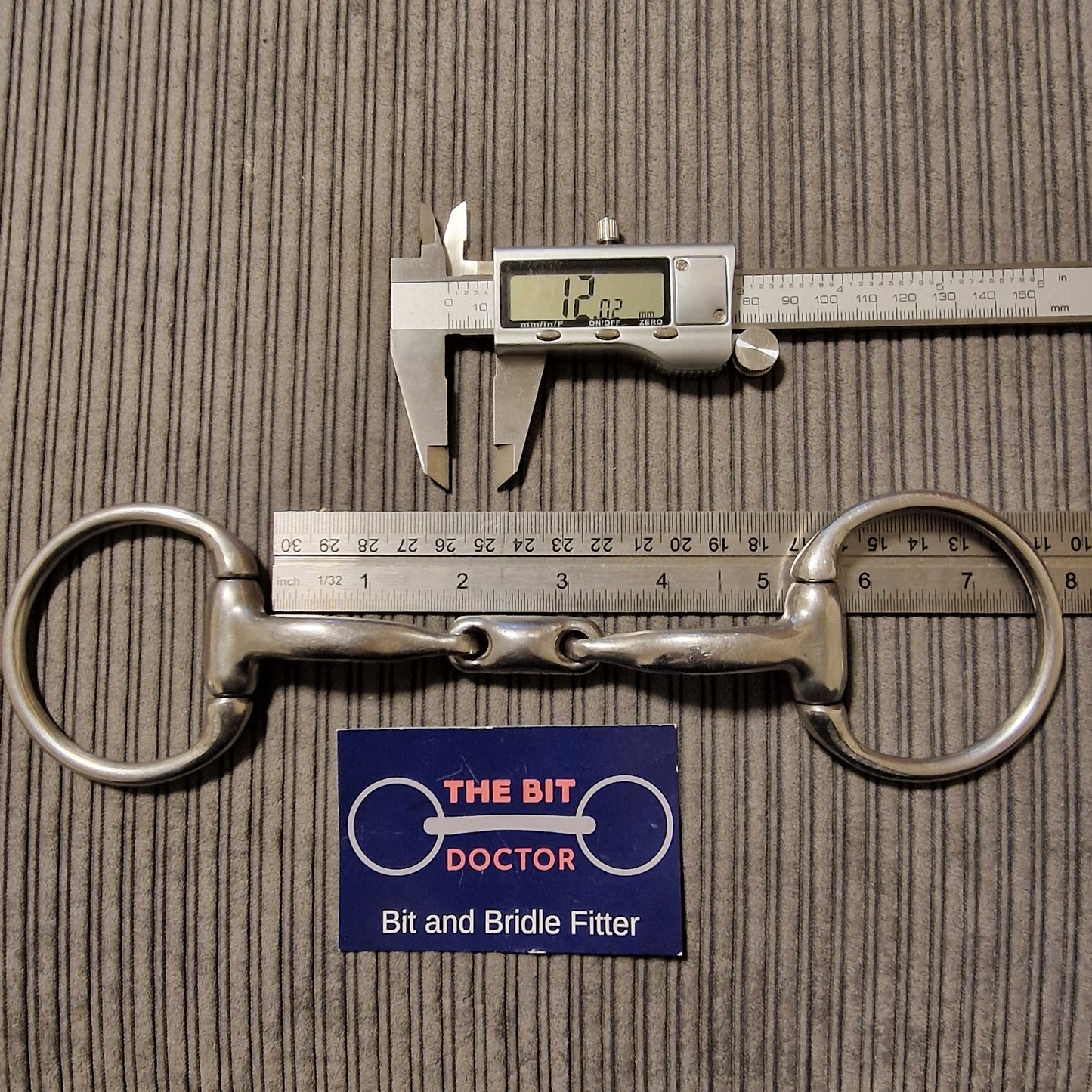 5" informed designs hilary vernon eggbutt precision Lozenge snaffle bit B586