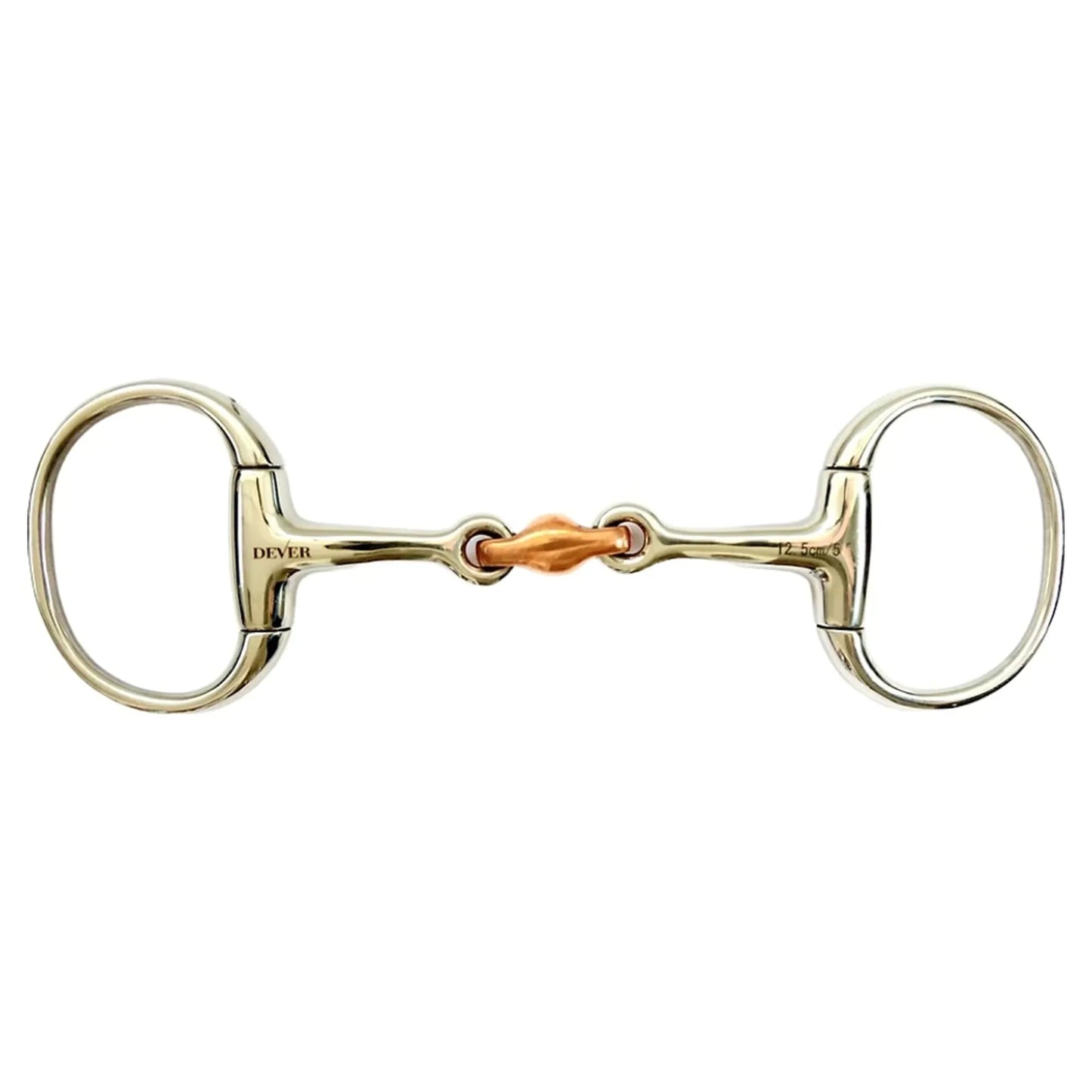 Dever Copper Lozenge Eggbutt Snaffle Bit