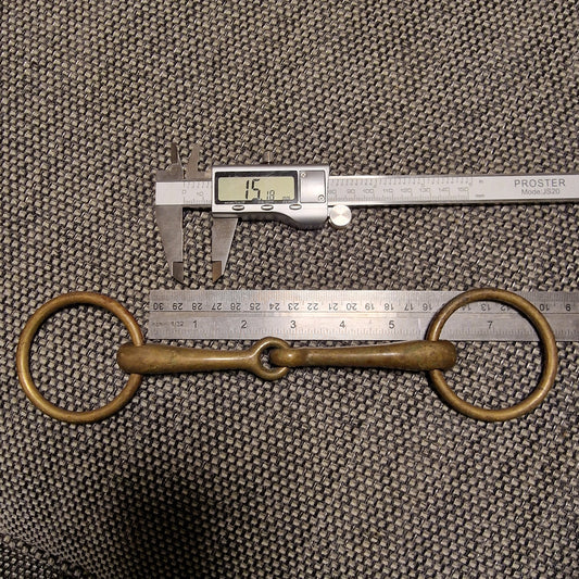 5.5" sprenger loose ring bradoon jointed snaffle bit B1228