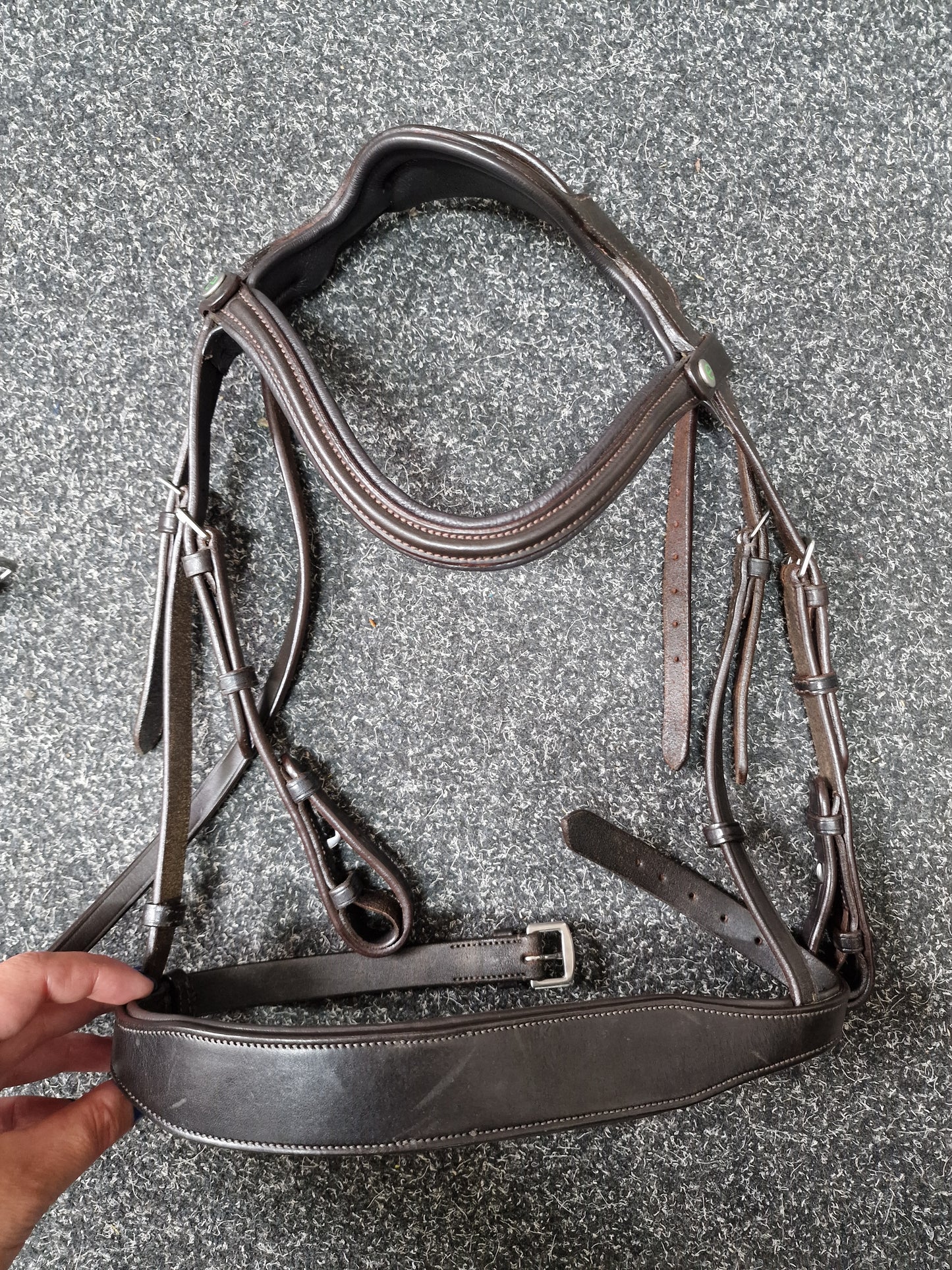 Pony brown show comfort Ecorider Bridle A68