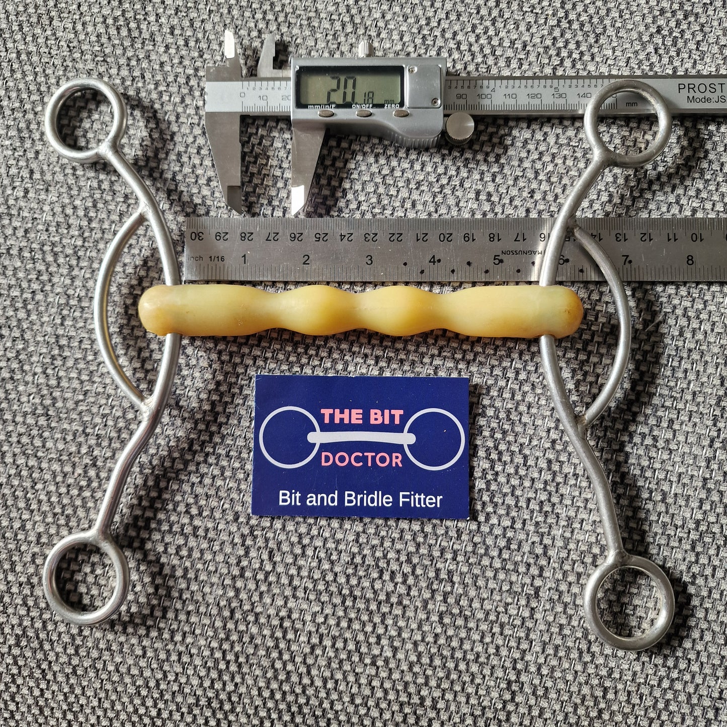 5.5" happy mouth mullen american gag bit B816