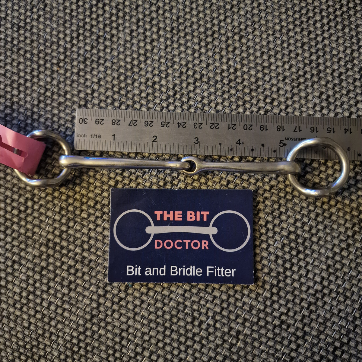 5" jointed overcheck gag bit B634