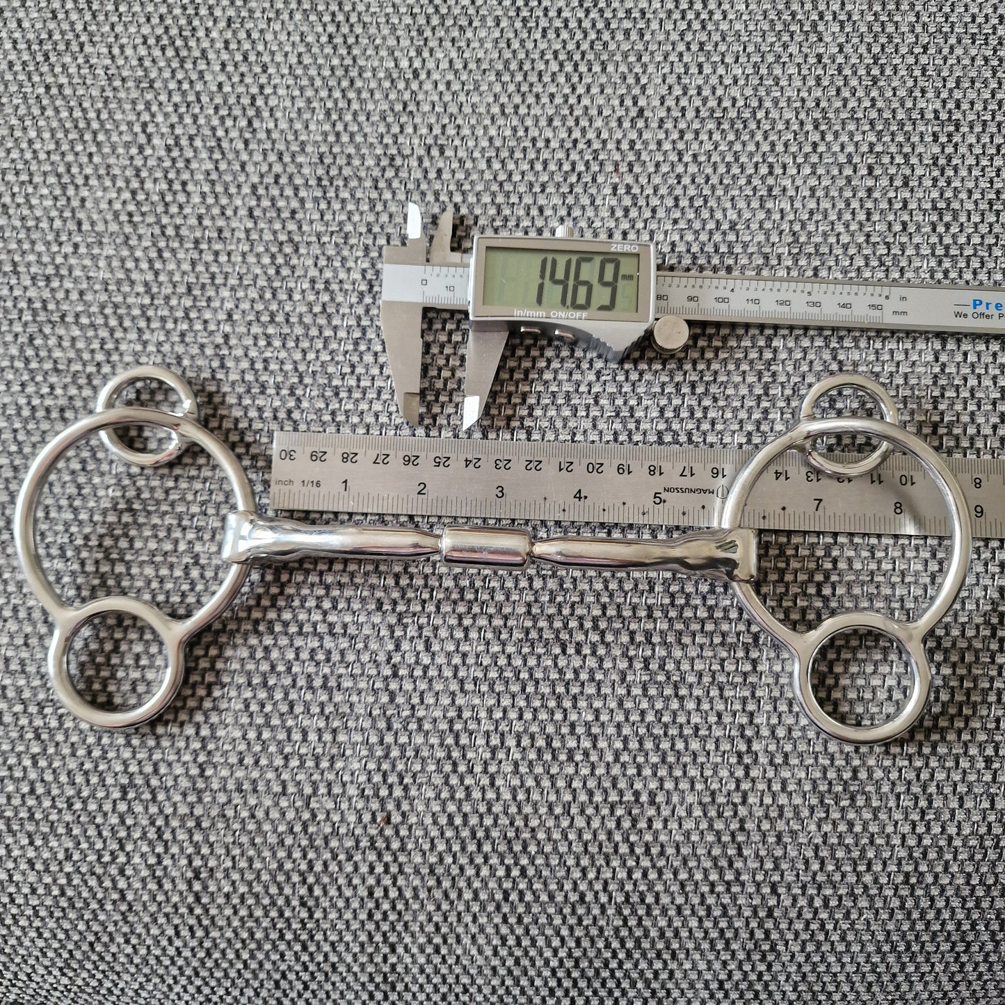 5.5" expert bits comfy barrel universal gag bit B364