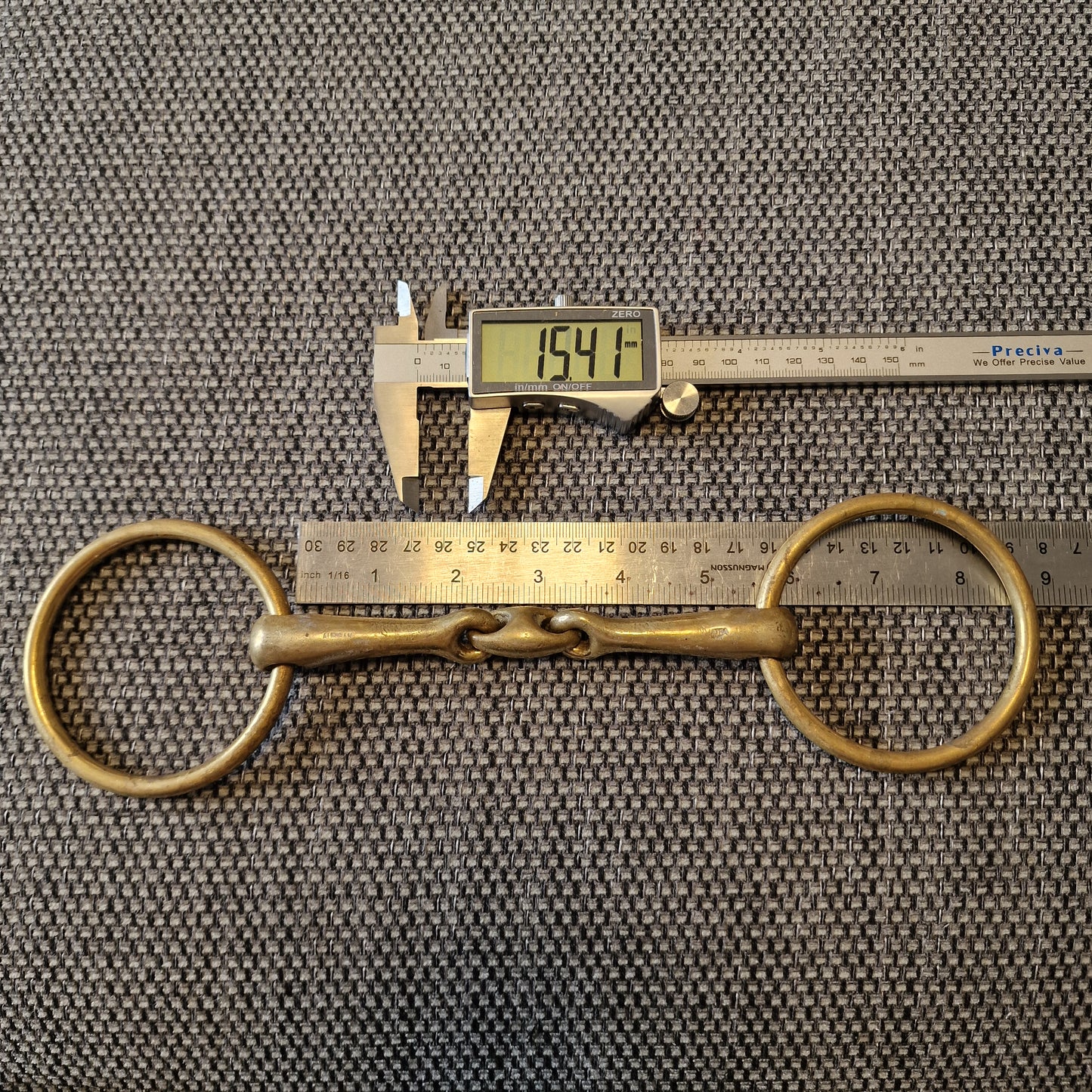 5.5" sprenger kk ultra lozenge loose ring snaffle bit B902