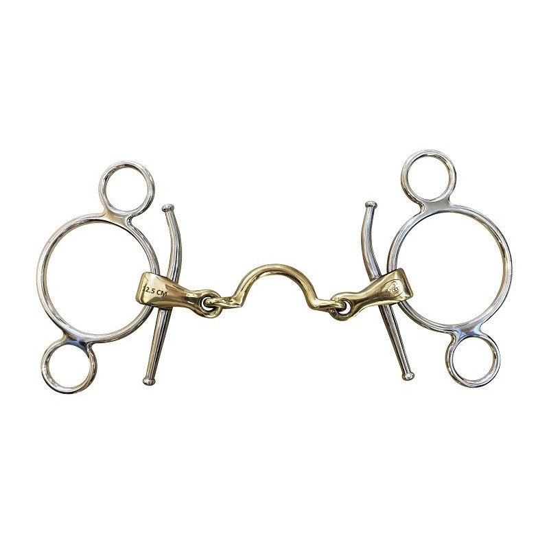 Jump'in Copper Segundo fulmer Universal Gag bit
