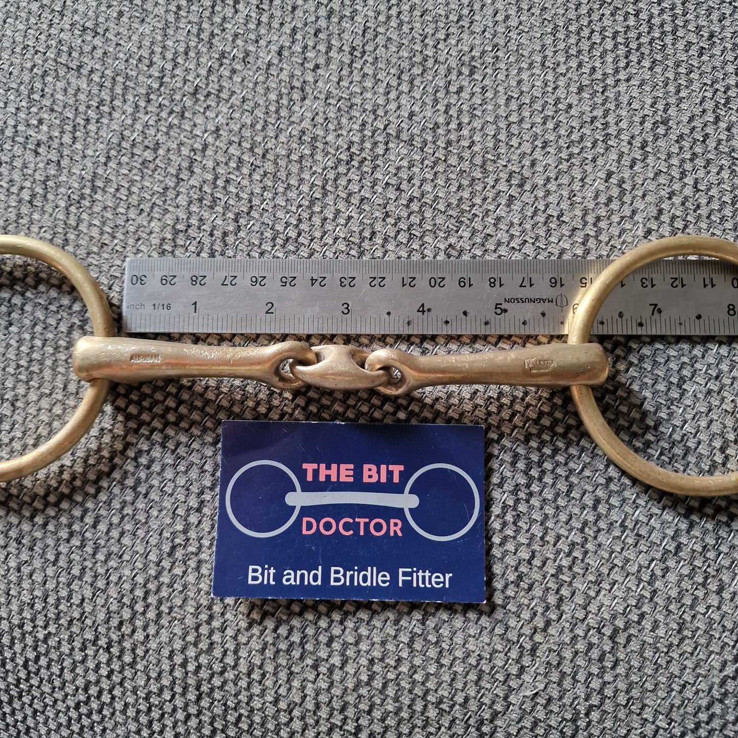 5.75" sprenger kk ultra lozenge loose ring snaffle Bit B1801