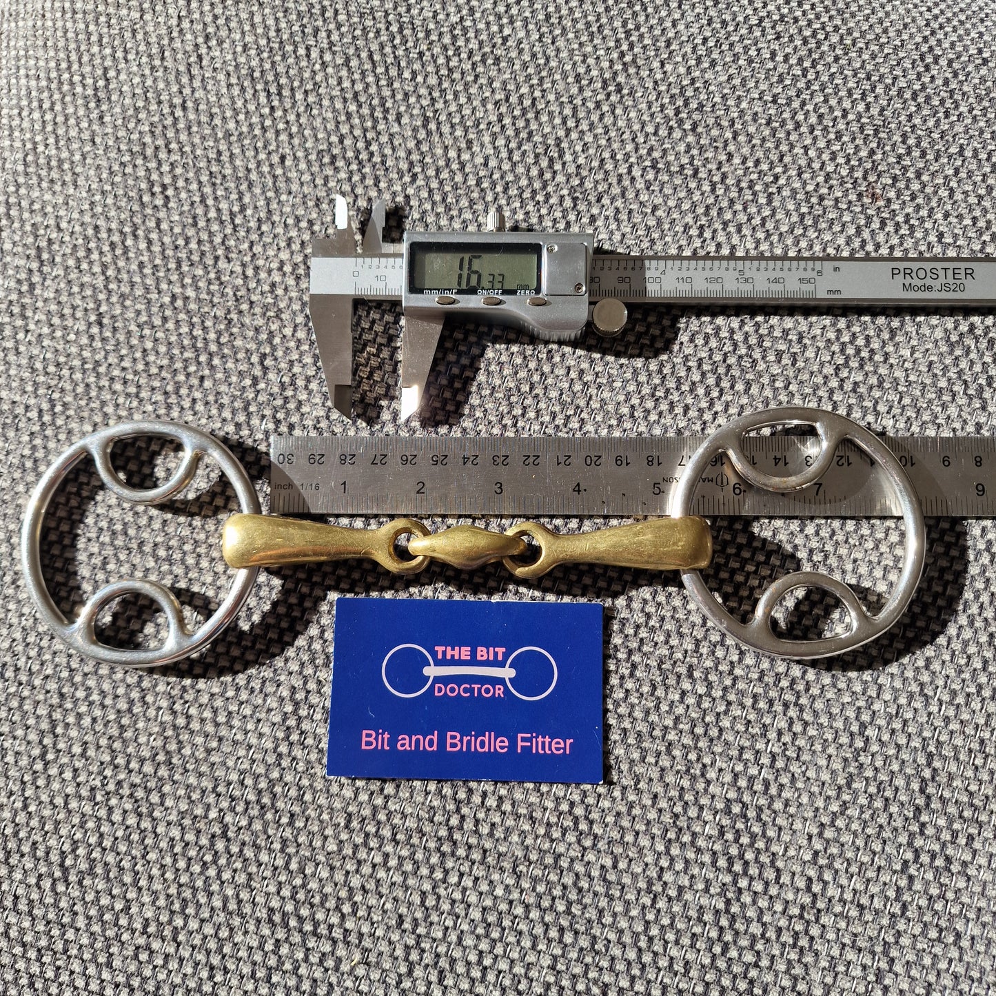 5" copper lozenge bevel Bit B1455