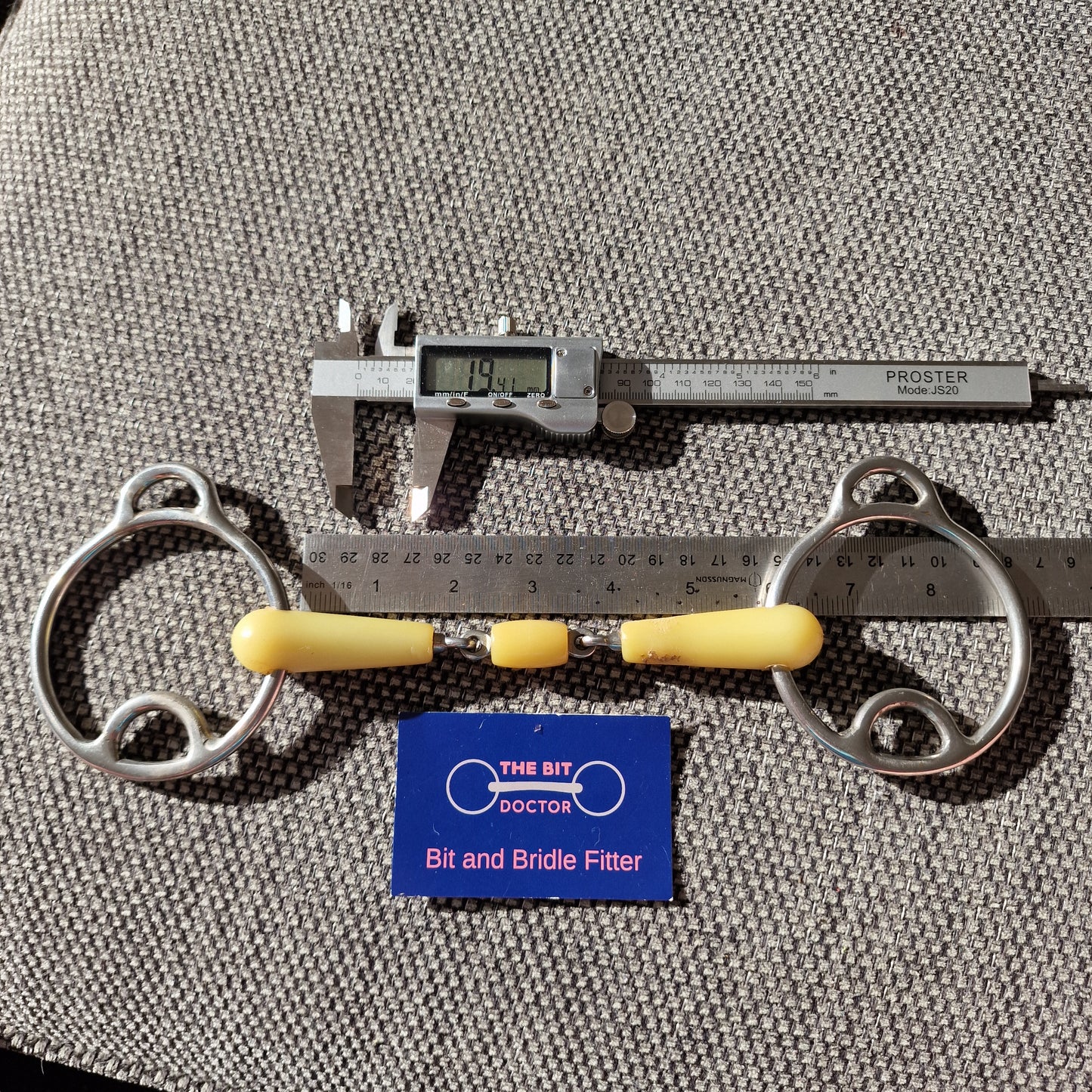 5.75" fylde happy mouth lozenge wilkie bit B1085
