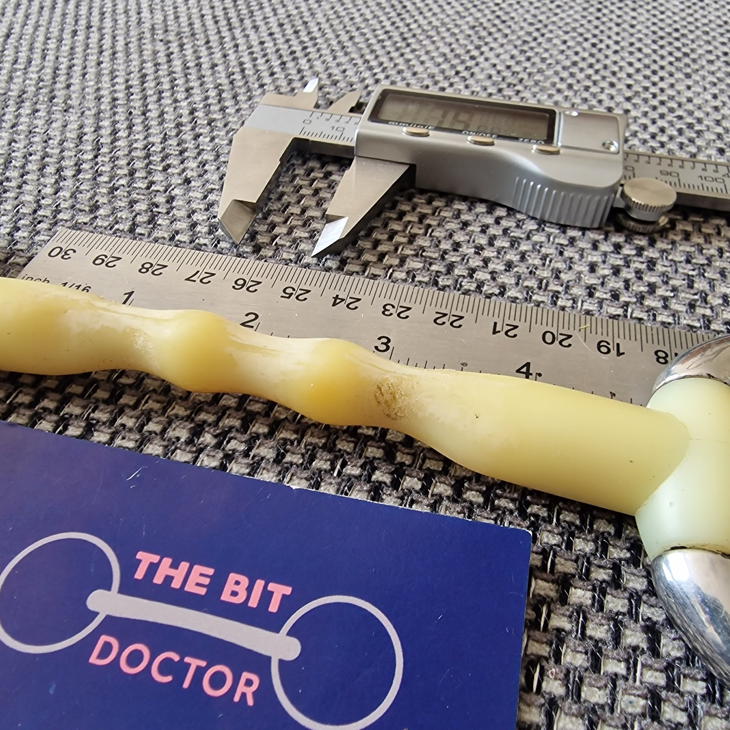 4.5" happy mouth mullen eggbutt snaffle bit B542