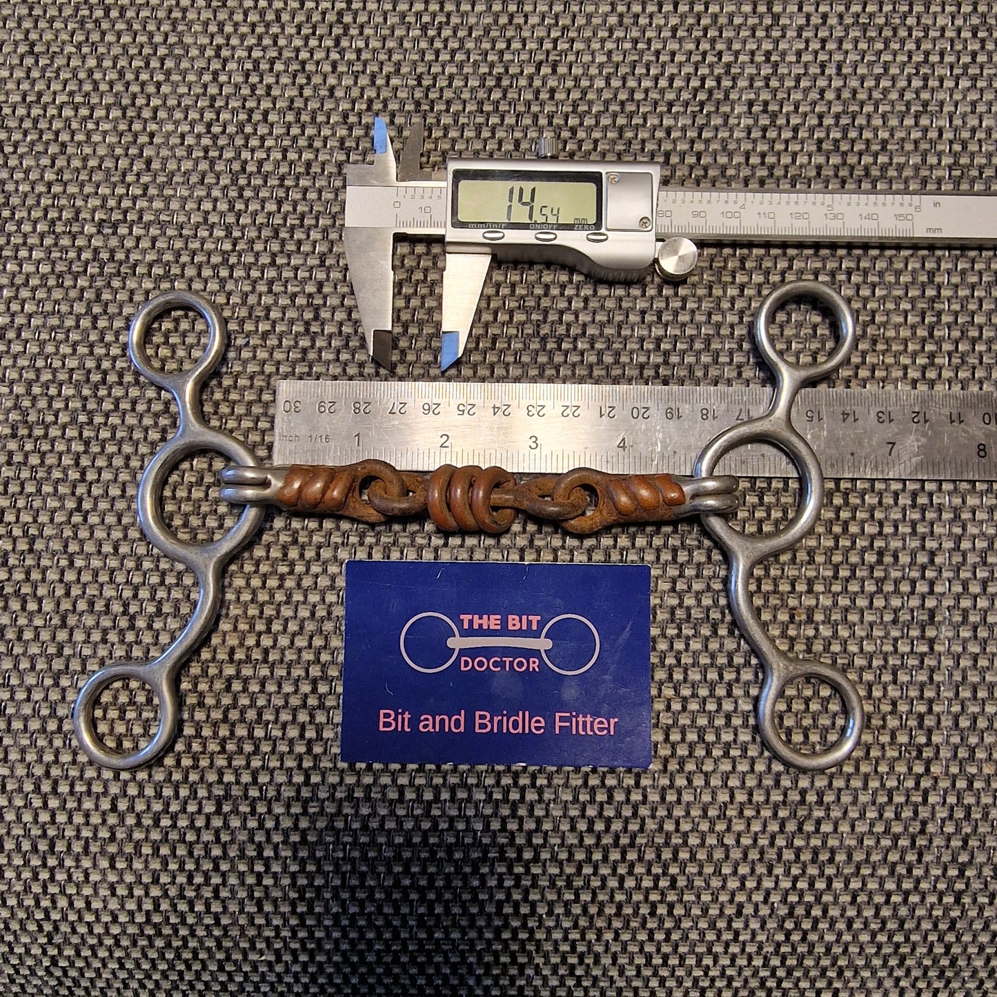 4.5" tom thumb scrob gag bit B633