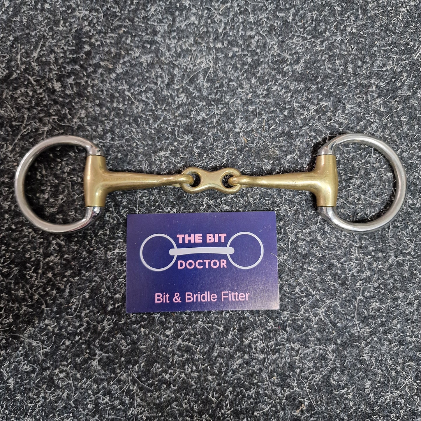 Eggbutt bradoon copper french link snaffle neat sides