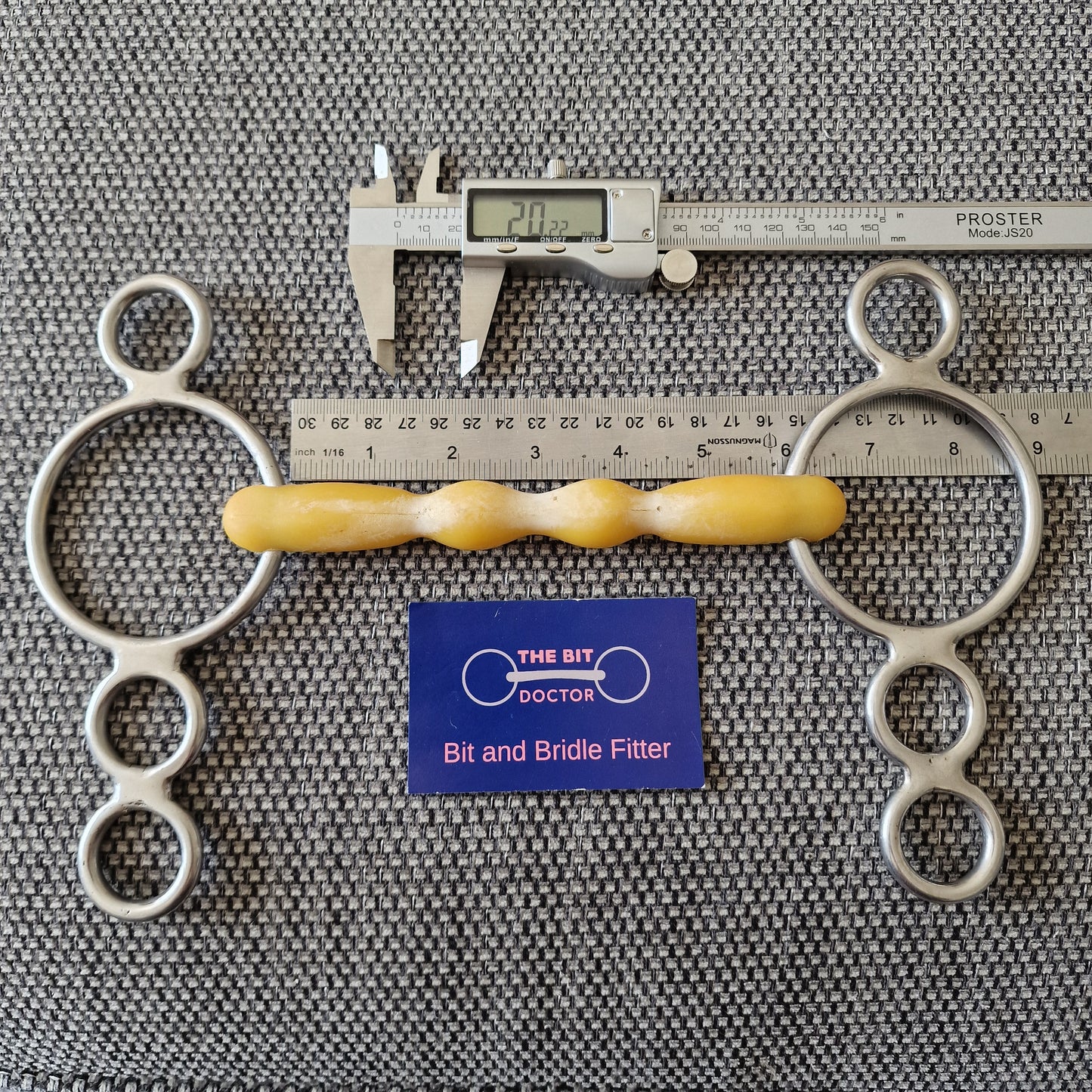5.75" happy mouth mullen dutch gag bit B250