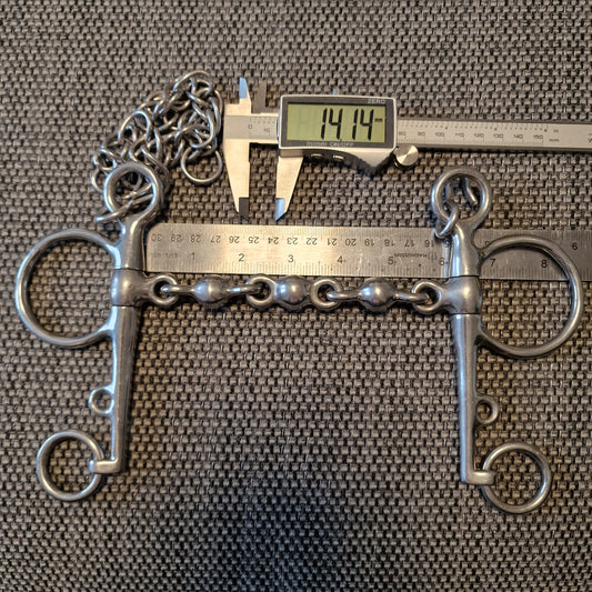 6" waterford pelham Bit B1263