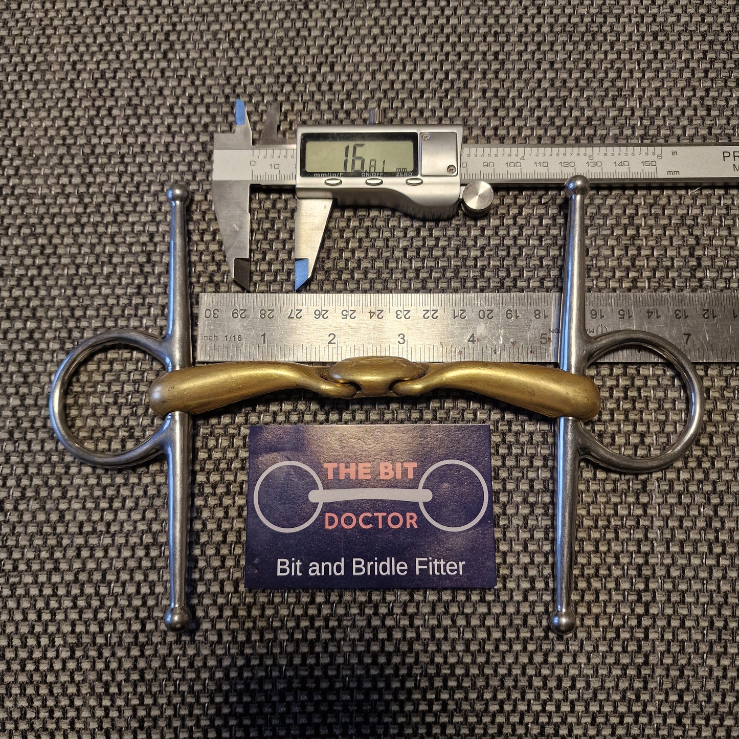 Small 4.5 4.75 5" Neue Schule turtle top full cheek snaffle Bit B1032