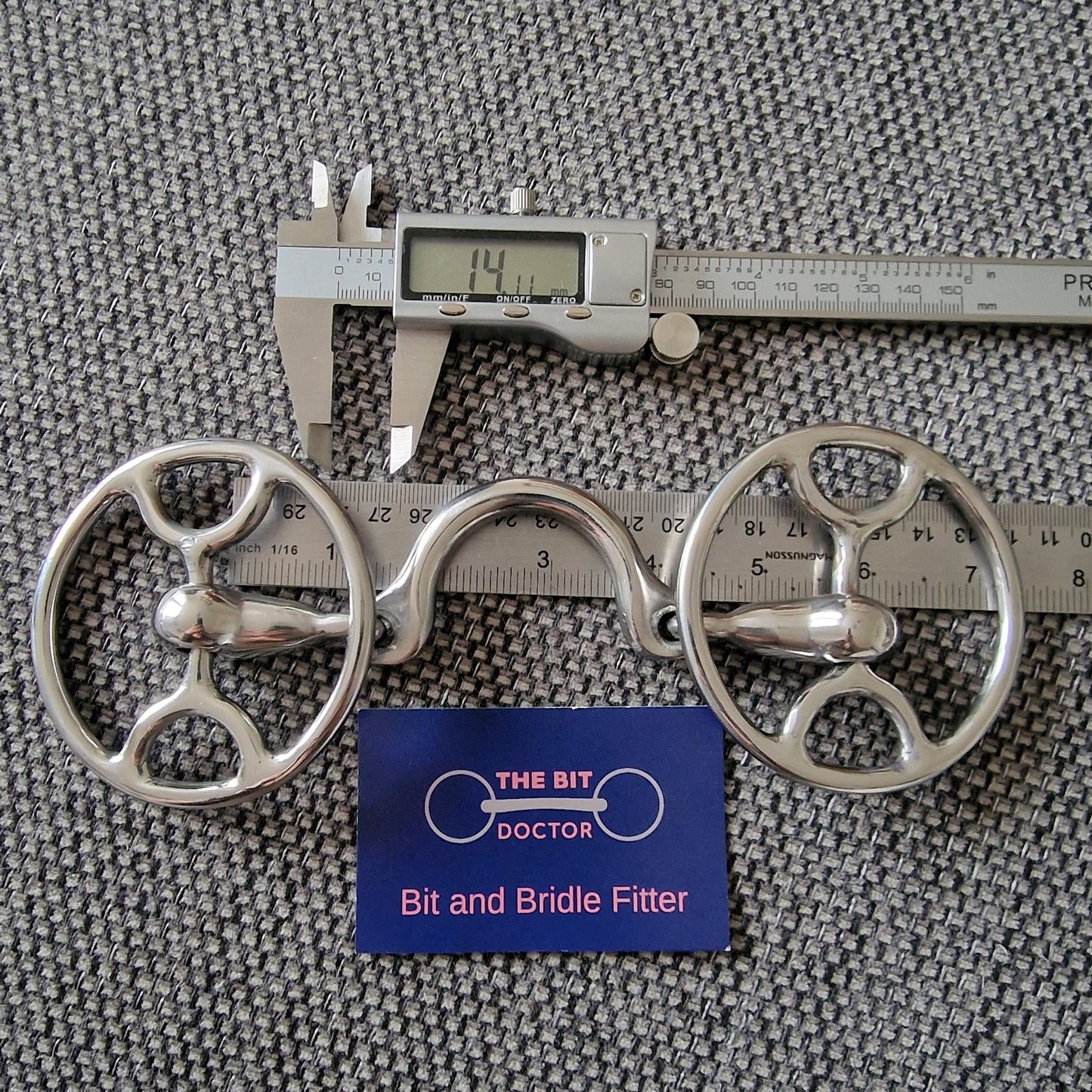5.5" custom made cartwheel segundo gag Bit B1392