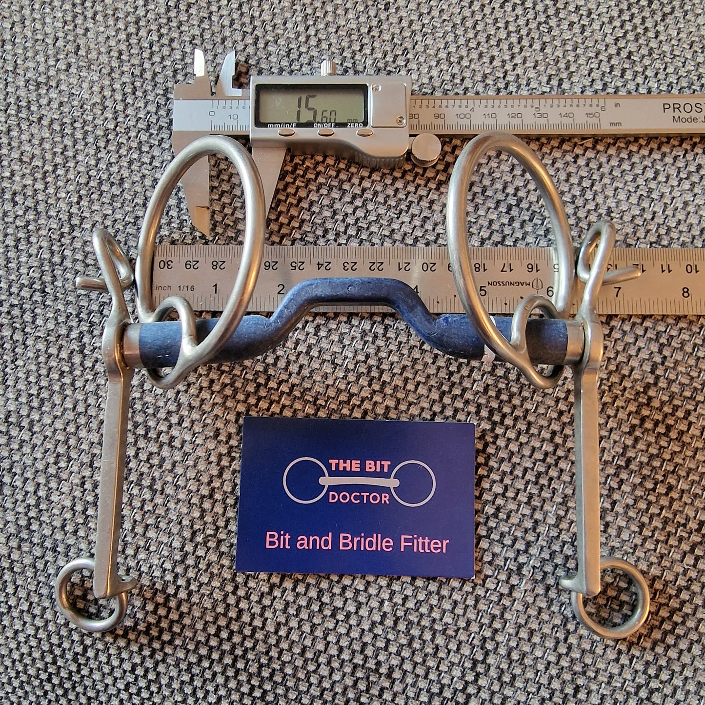 5.75" 145mm bombers blue swales pelham bit B1126