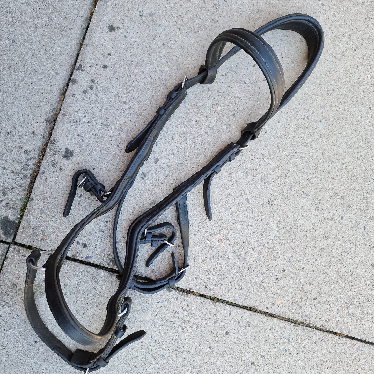 SH Small Horse black micklem bridle A21