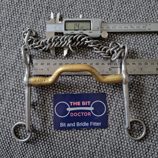 5.5" Neue Schule Warmblood weymouth double Bit B1280