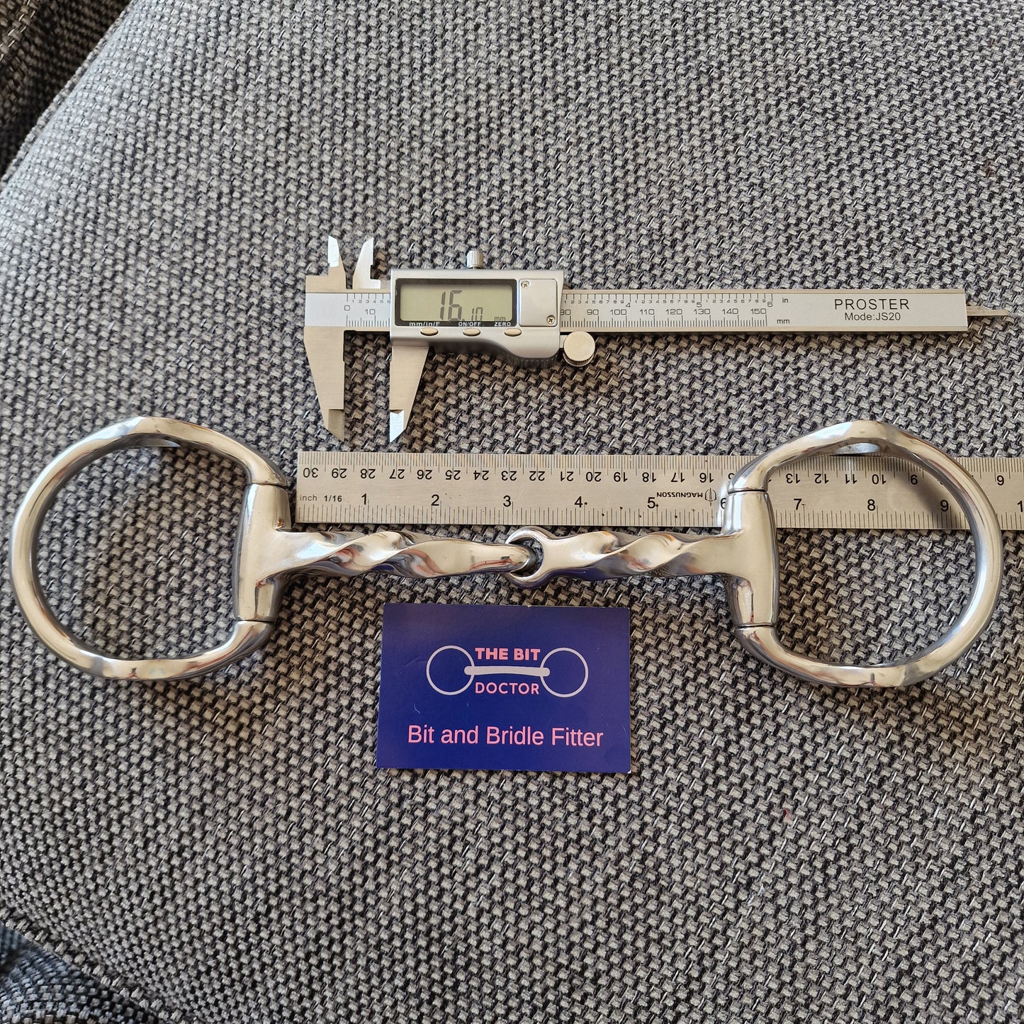5.75" abbey custom twisted cheltenham gag Bit B1272