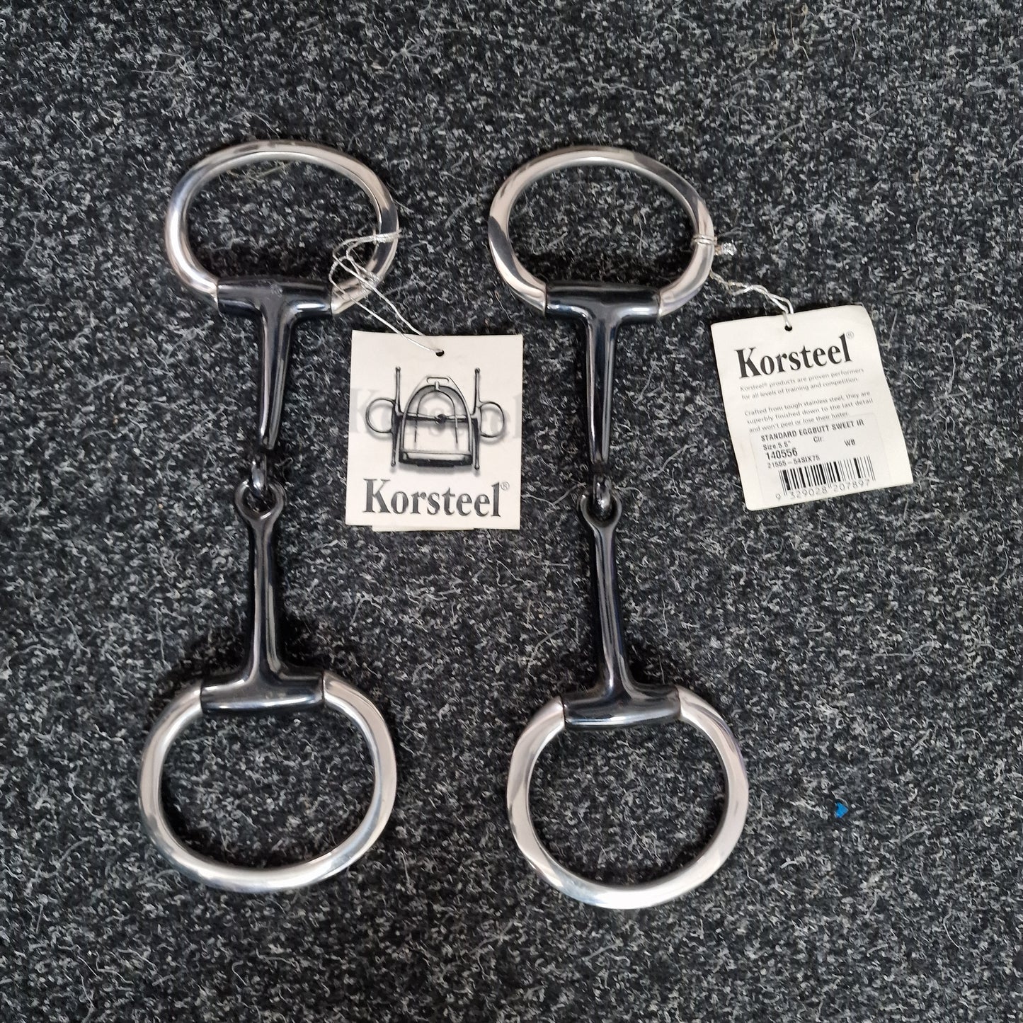 Clearance New sweet iron jointed eggbutt snaffle bit