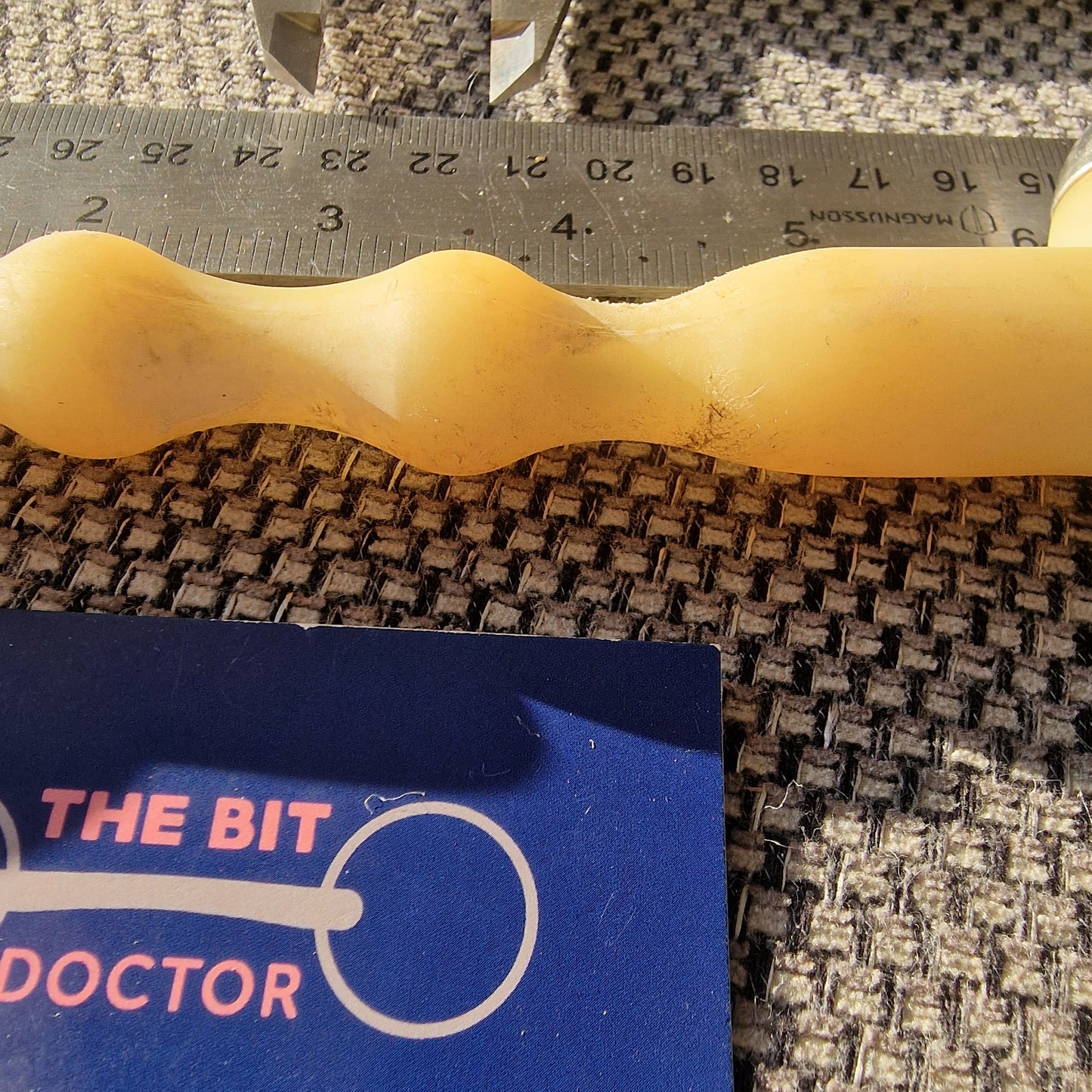 5.75" happy mouth mullen eggbutt snaffle Bit B1482