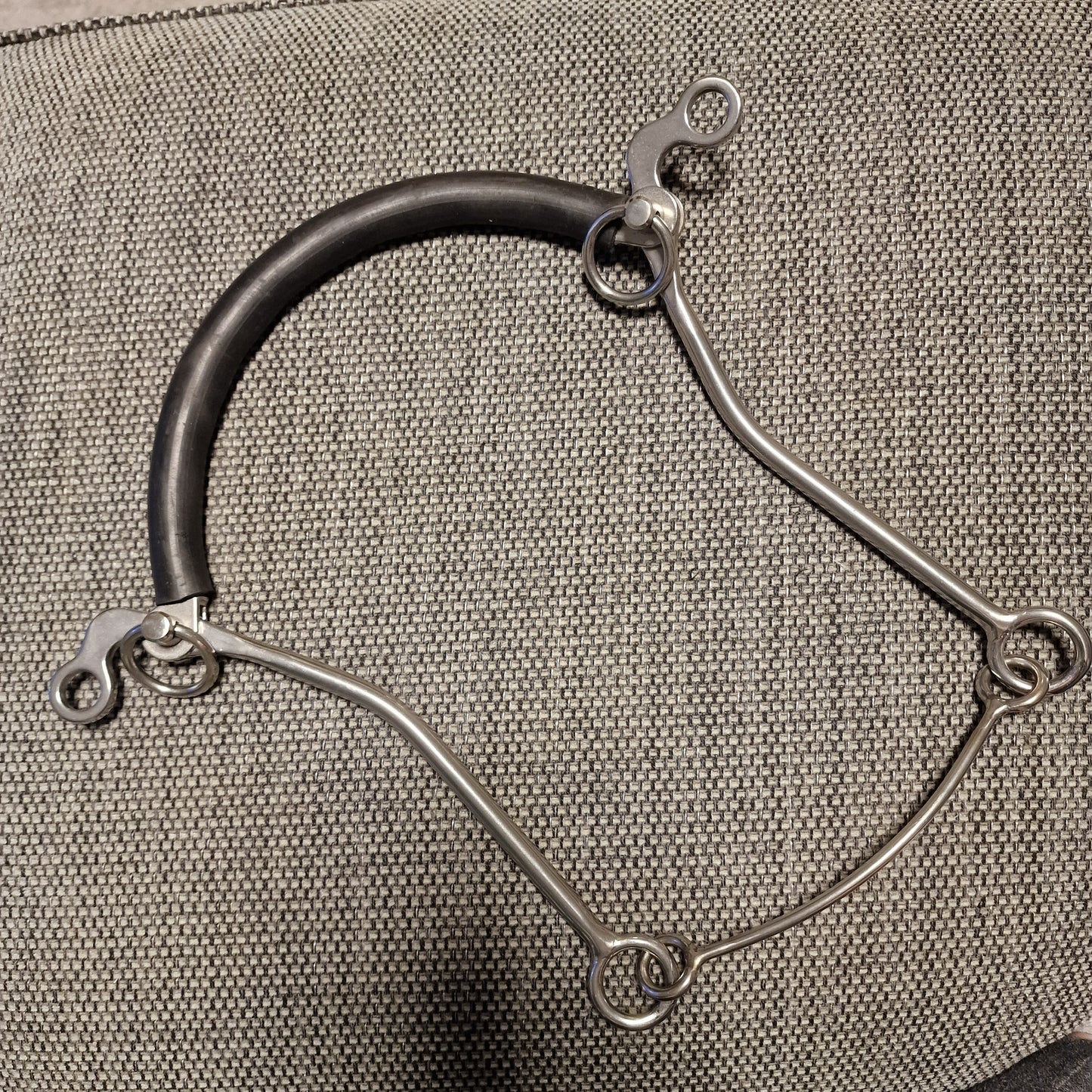 TBD Long shank continental/ german hackamore bit B377