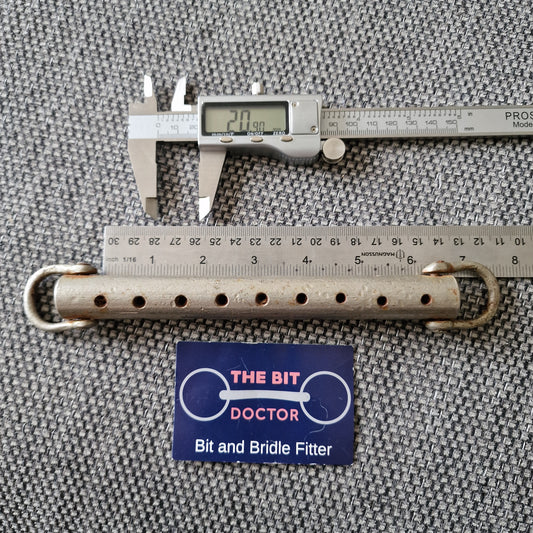 6" vintage flute snaffle Bit B1009