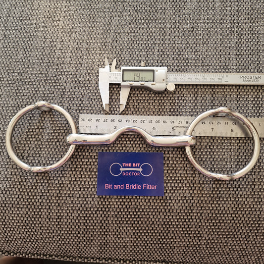 5.5" custom made magic cambridge port balding gag Bit B1503