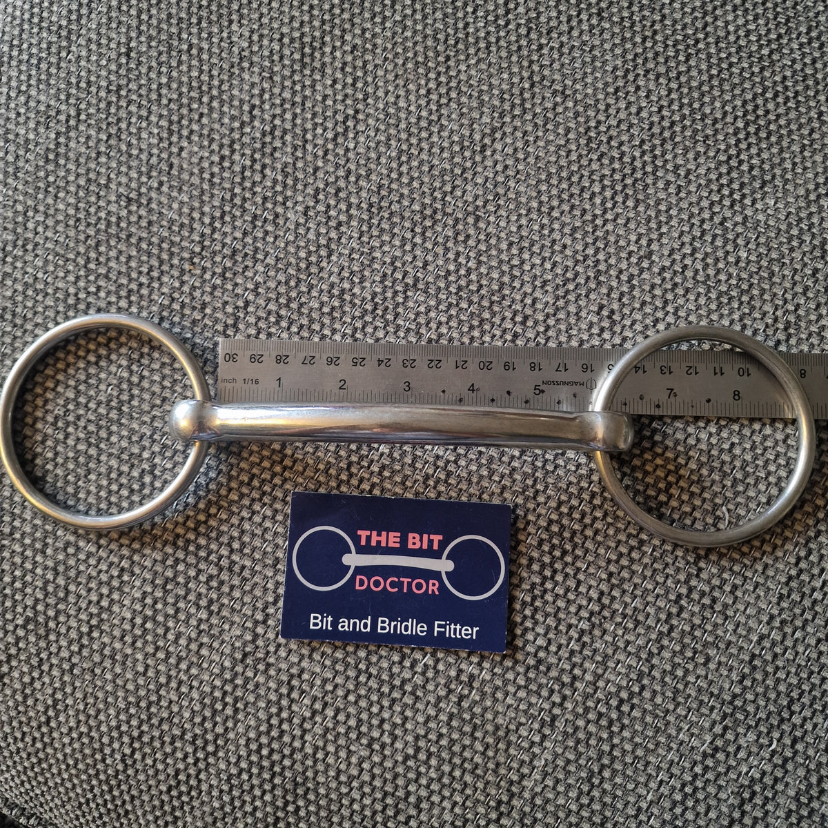5.75" new Abbey custom mullen loose ring snaffle bit B387