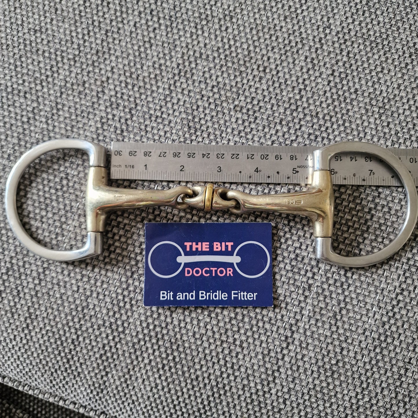 5.25" sprenger RS Dynamic WH Ultra Lozenge eggbutt snaffle Bit B1832
