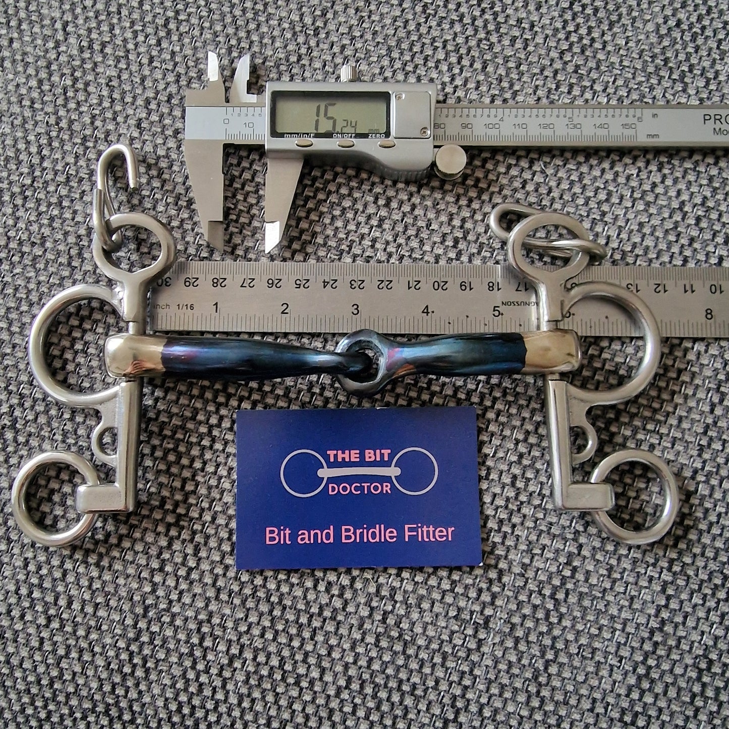 5.5" custom sweet iron jointed baby pelham Bit B1373