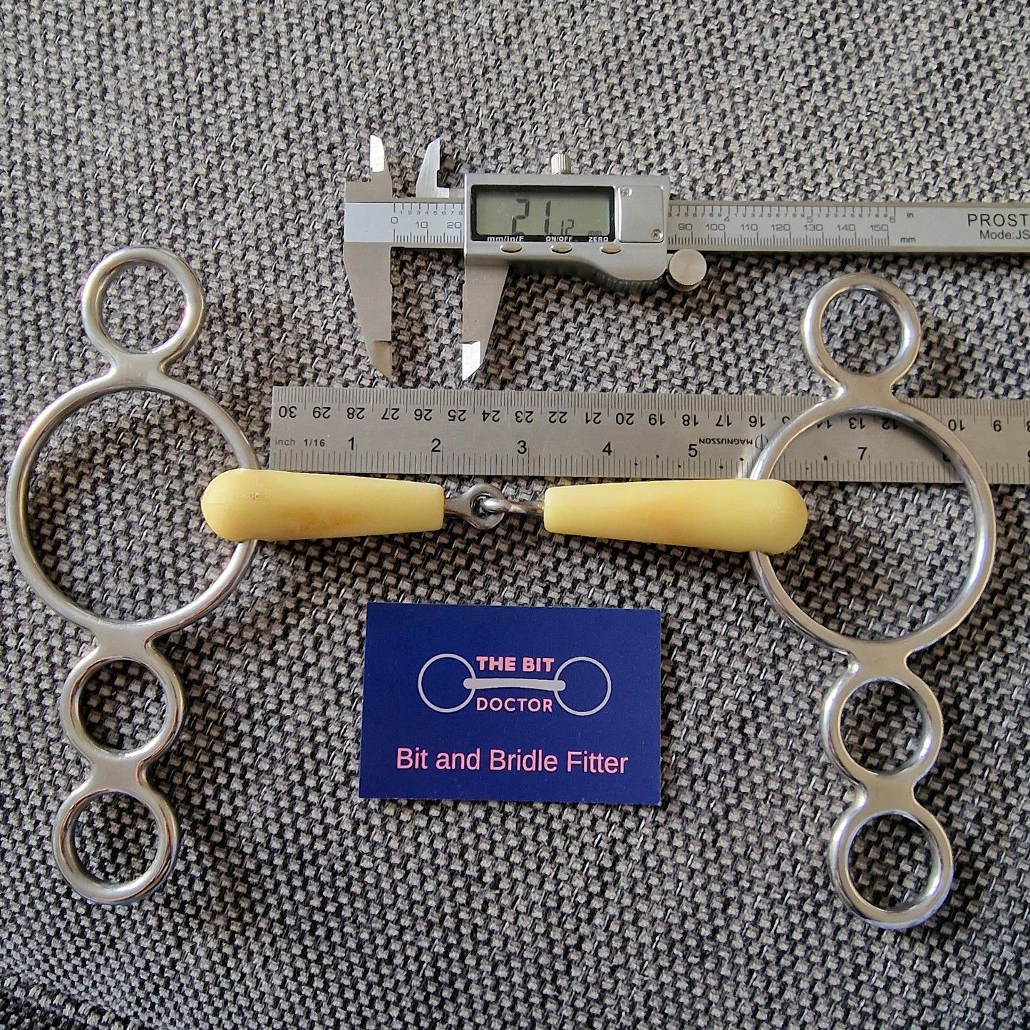 5.75" Happy Mouth Dutch Gag Jointed bit B524