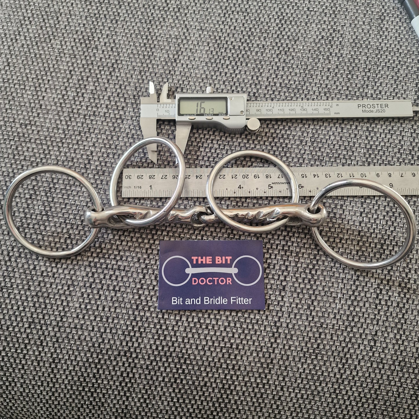 5.5" Abbey cornish scorrier snaffle Bit B1285