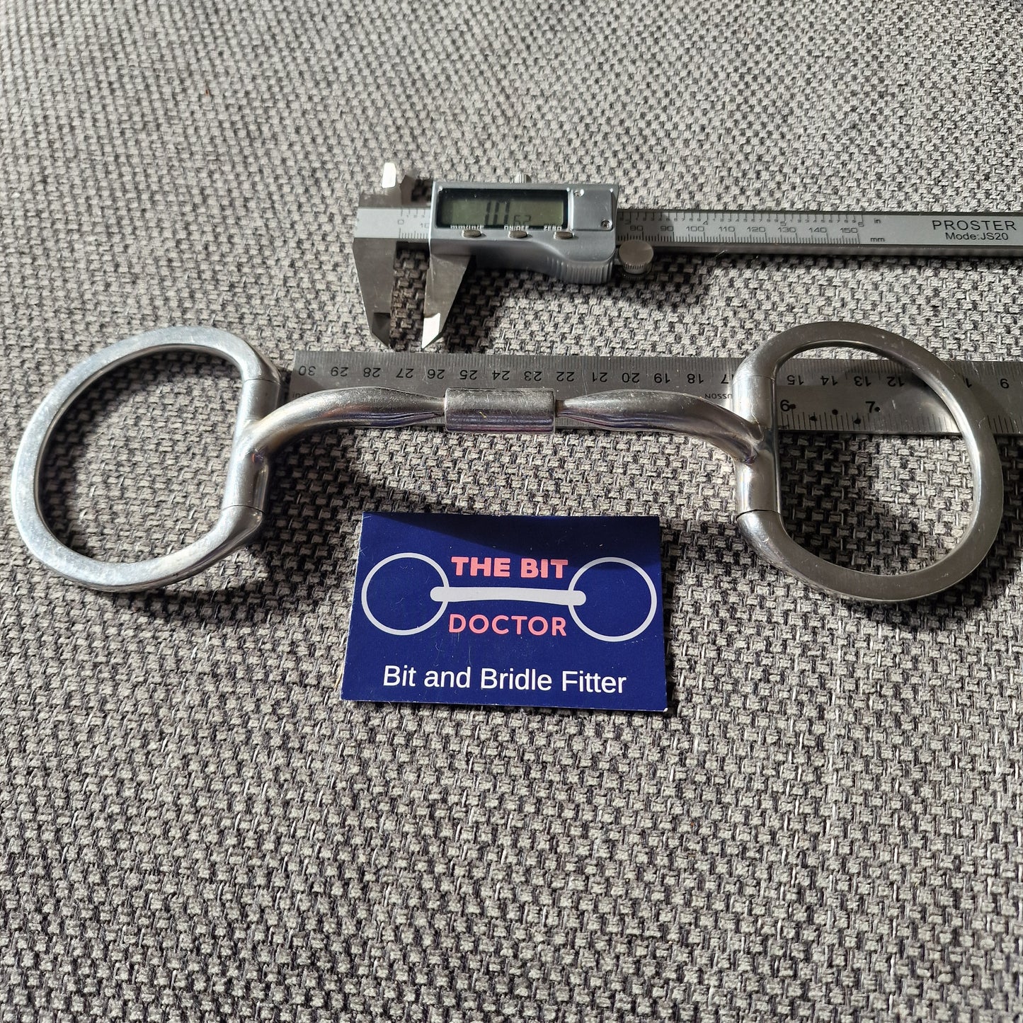5" myler mb01 mullen barrel eggbutt snaffle bit B806