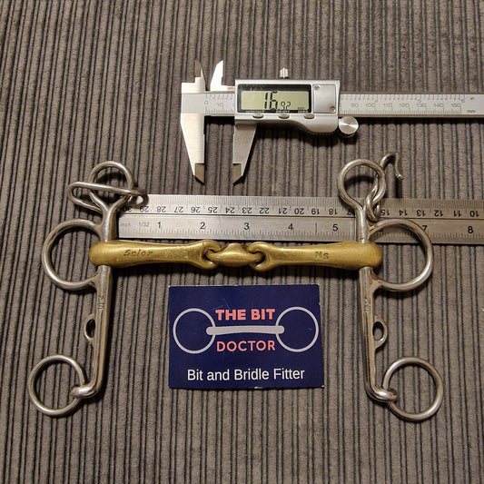 5.25" neue schule tranz angle lozenge pelham Bit B1007