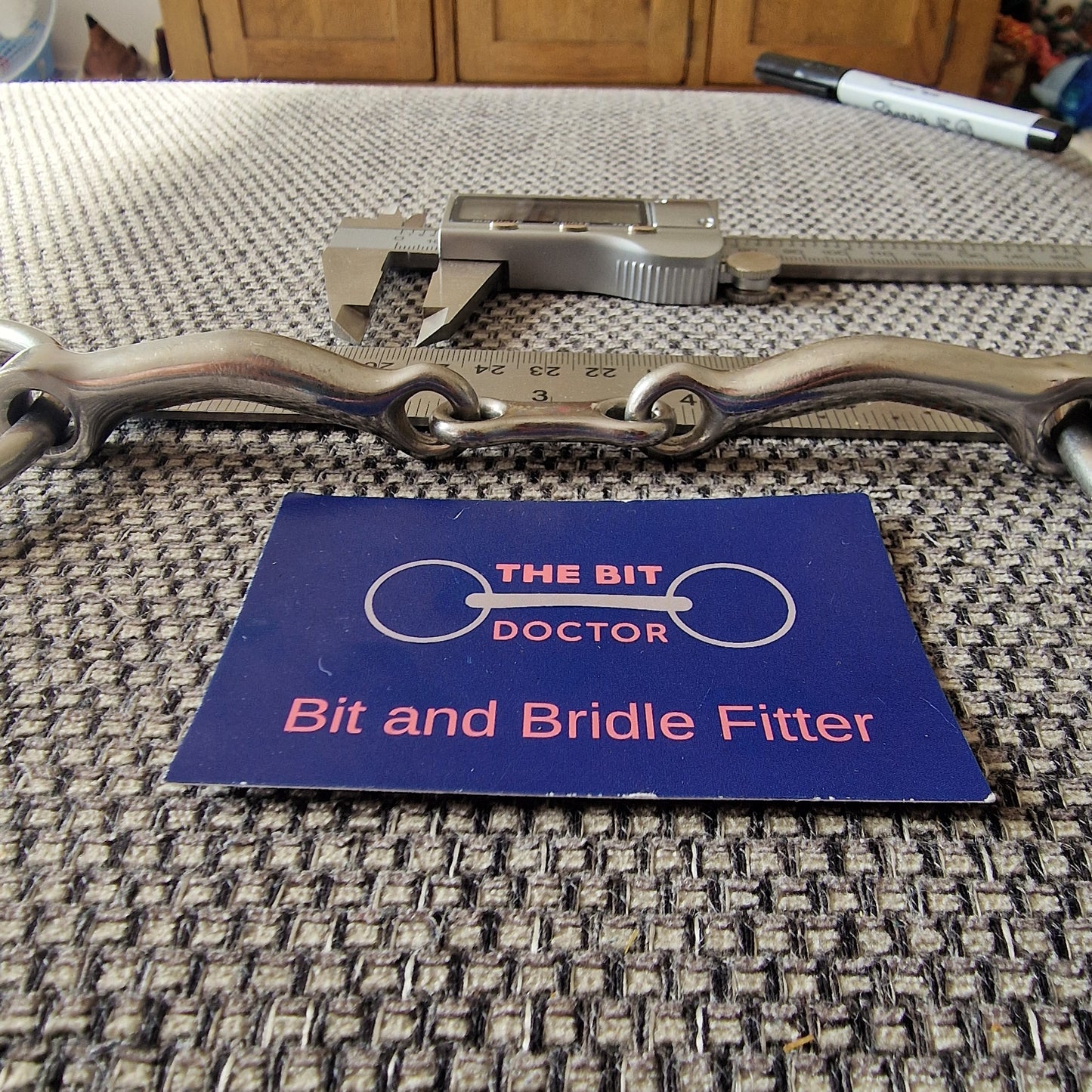 6" myler MB10 loose ring french link snaffle bit B349