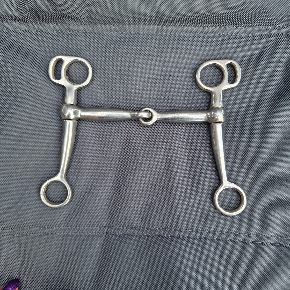 5.25" jointed tom thumb western American / elevator gag bit B821