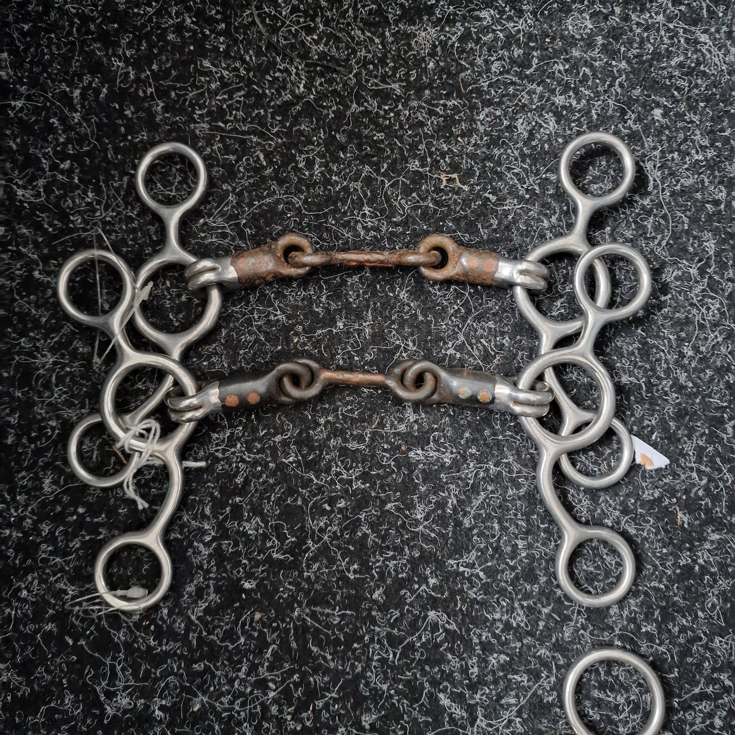 4.5" Tom Thumb sweet iron dog bone Gag bit B1061