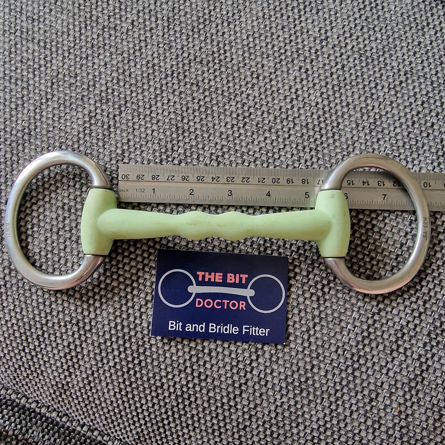 5" eggbutt shires equikind mullen flexi snaffle bit B79