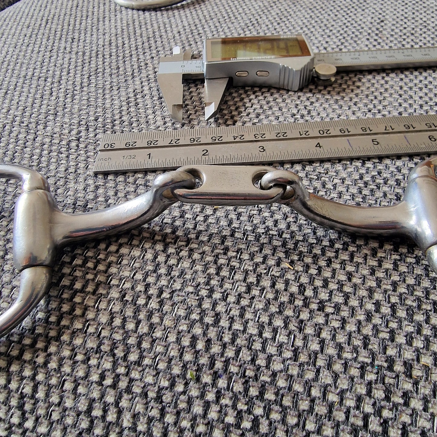 5" informed designs hilary vernon eggbutt precision Lozenge snaffle bit B586