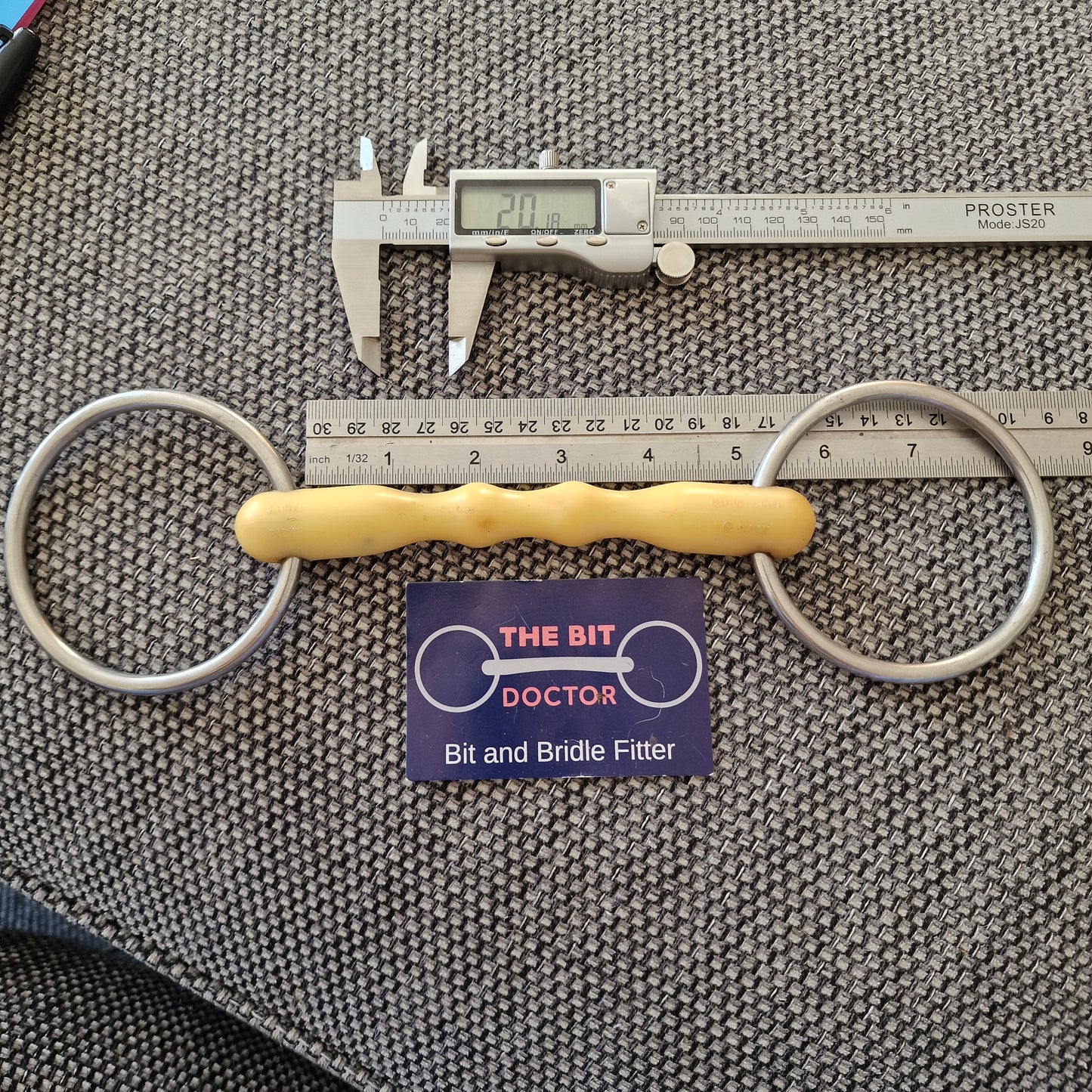 5" Happy Mouth loose ring mullen snaffle bit B30