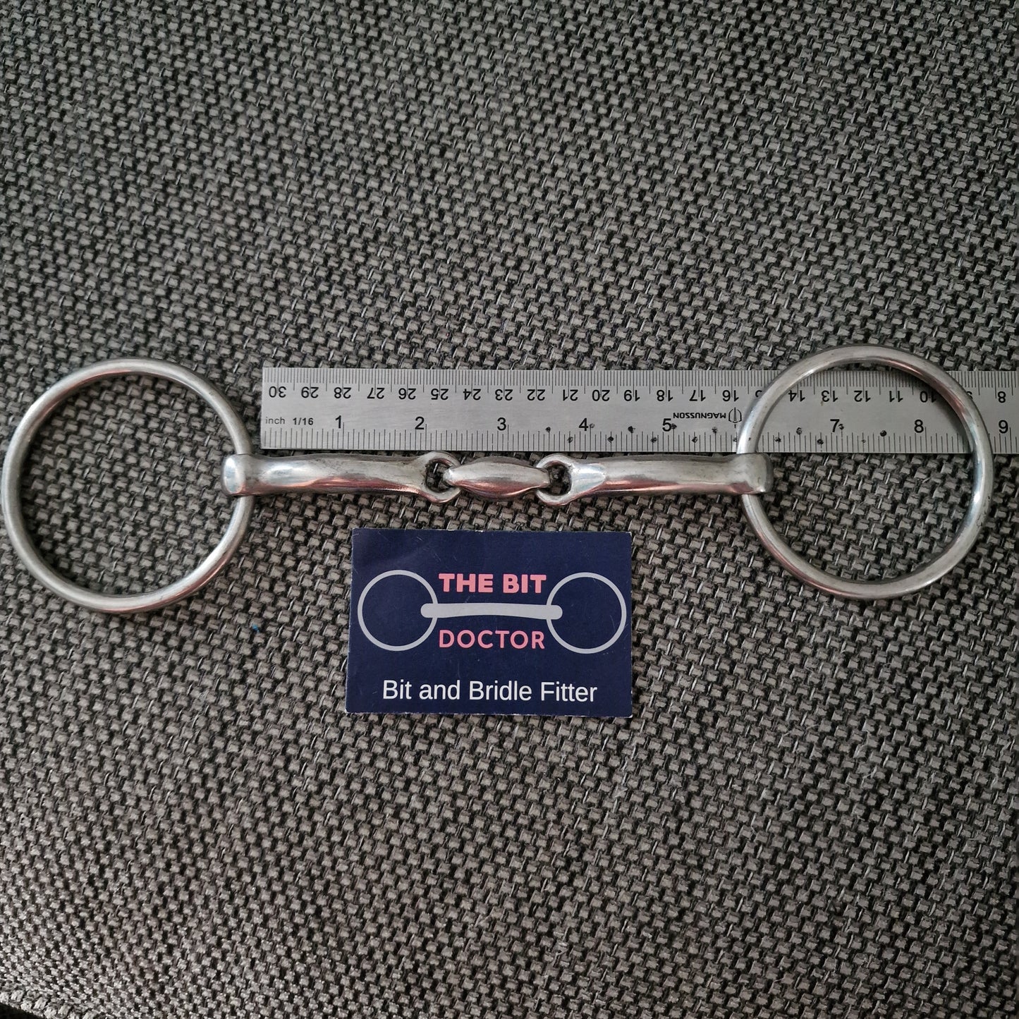 5.75" infomed designs harmony lozenge loose ring snaffle Bit B1838