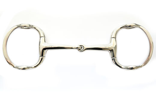 Jointed cheltenham gag bit