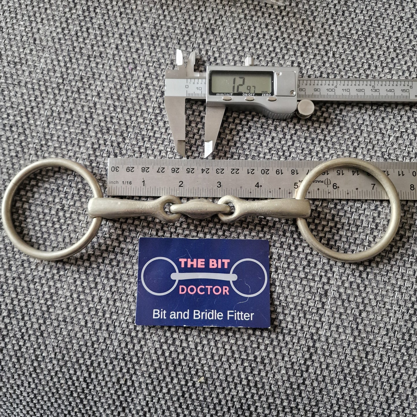 4.75" sprenger kk loose ring lozenge snaffle Bit B977