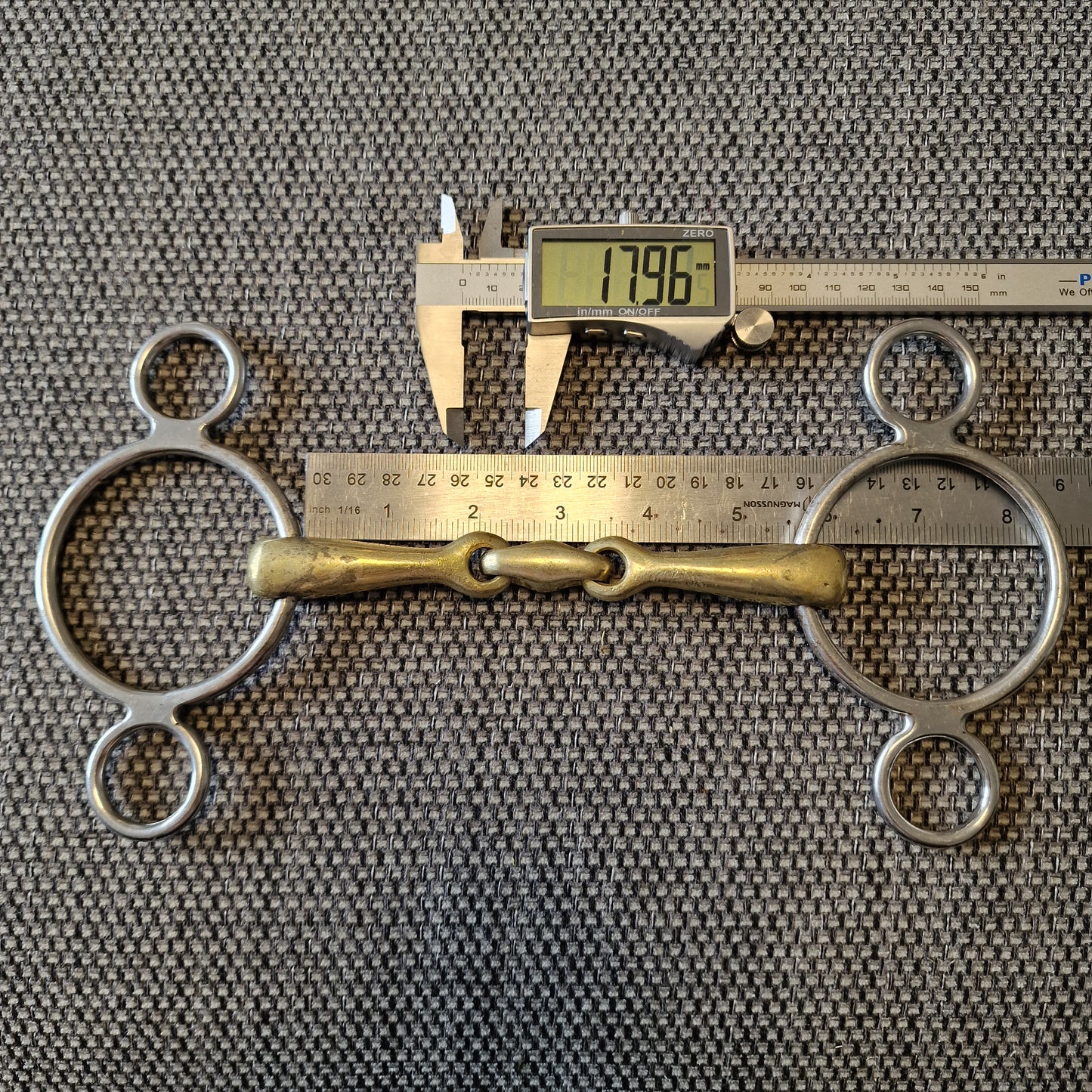 5.5" 2-ring Universal Gag copper Lozenge bit B720