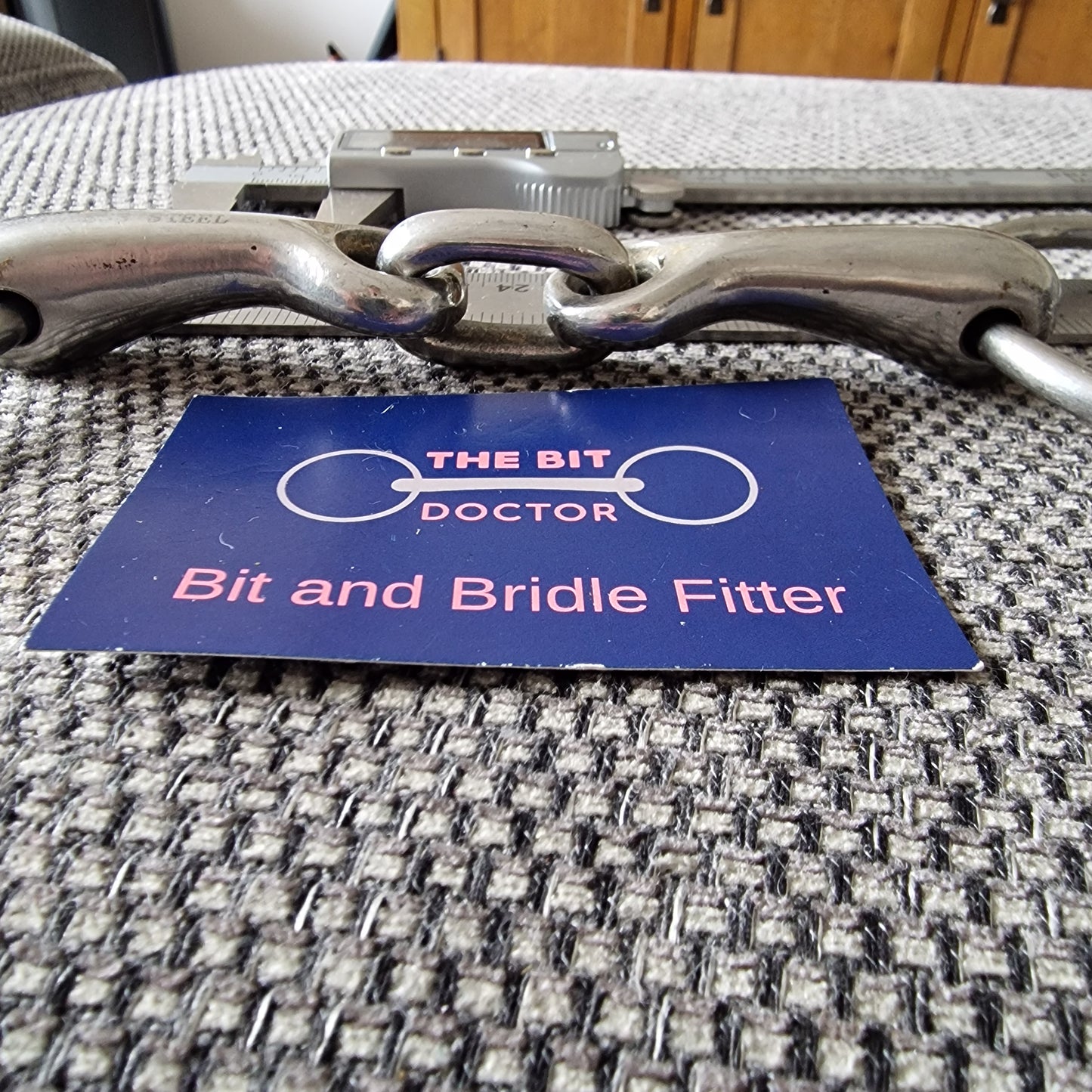 5" loose ring dick christian link snaffle Bit B1513