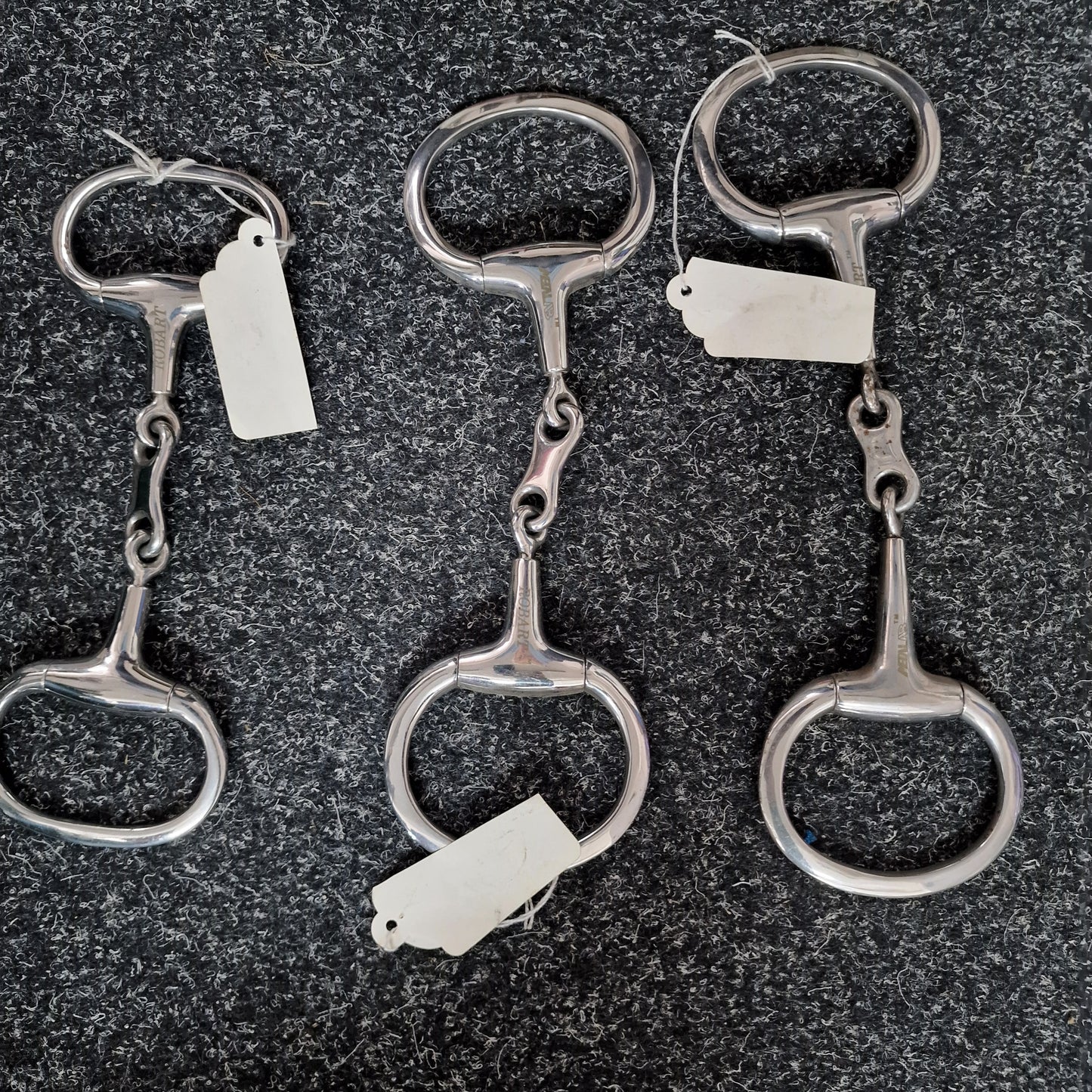 Clearance New rotary French Link eggbutt snaffle bit